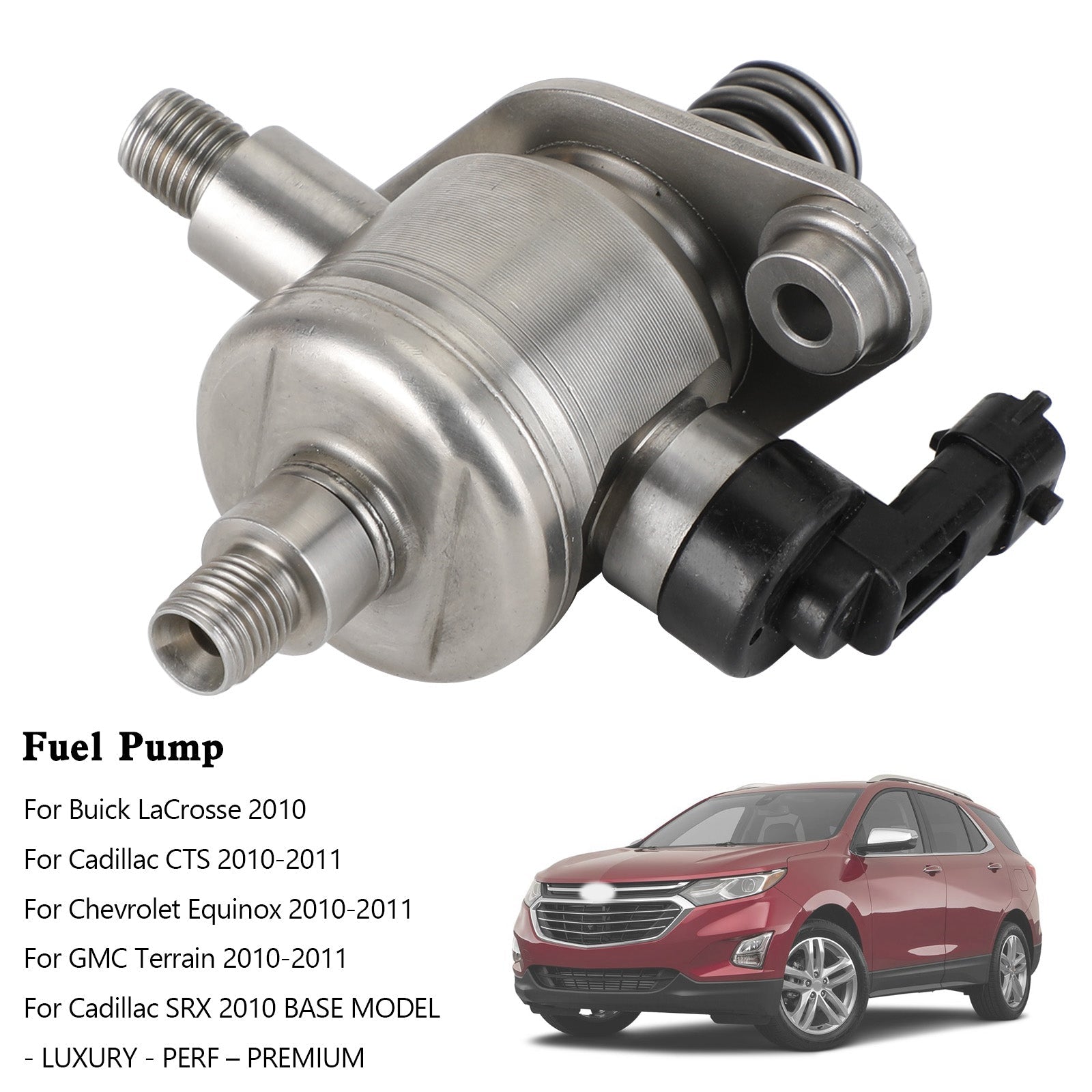 12641740 Pompe à carburant haute pression pour Buick Fit Cadillac Fit Chevrolet 3.6L 3.0L 12622475 12629934 12633594 12677328 12669005 12691016