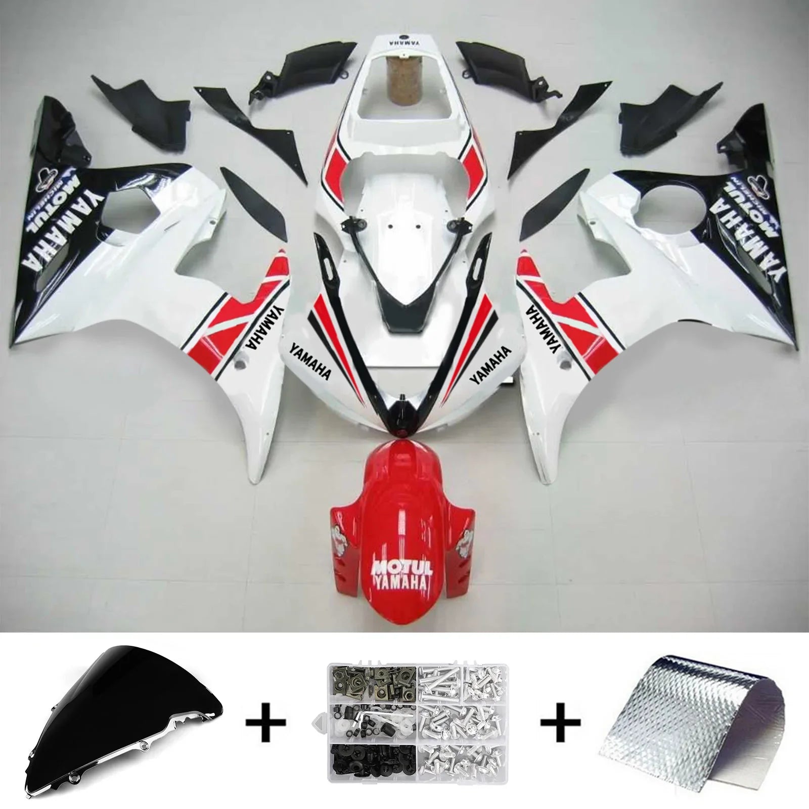 Kit Carena Amotopart per Yamaha YZF 600 R6 2005 Generico