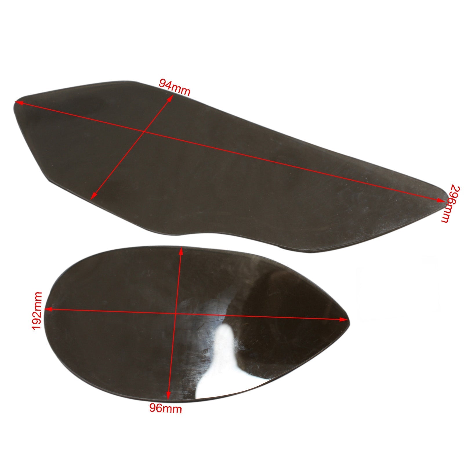 Lente della lampada anteriore Protezione della lente del faro adatta per Bmw S1000Rr 2015-2018 Fumo generico