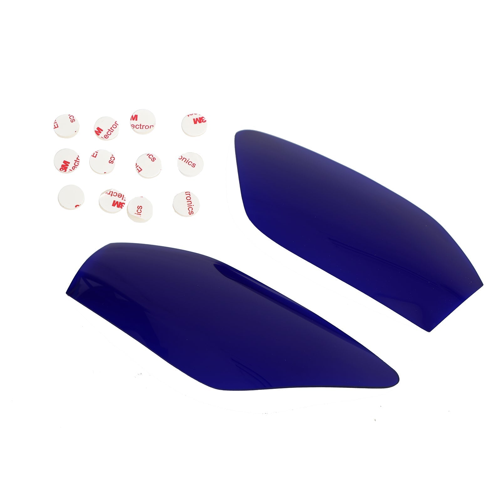 Couvercle de protection de lentille de phare avant pour Yamaha Yzf-R6 Yzf R6 98-02 bleu générique