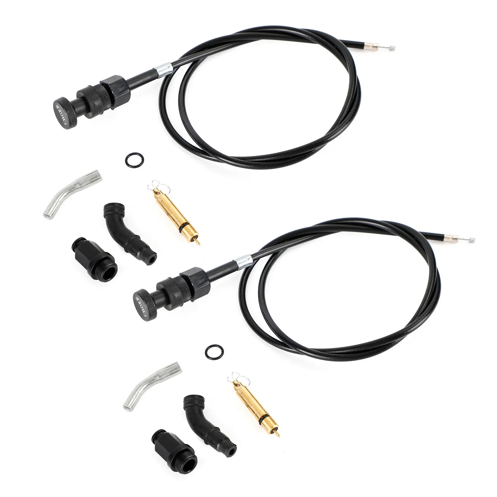 2x Kit de pistón de Cable de estrangulador de carburador para Honda Rancher TRX350 FM TM 00-06 genérico