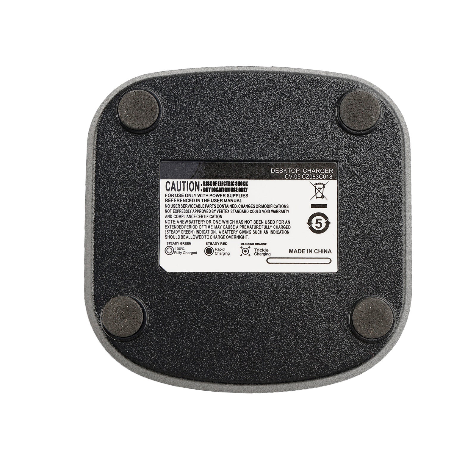 CV-05 oplader FNB-Z181 snelle batterijlader voor Vertex EVX-C31 EVX-C34 US