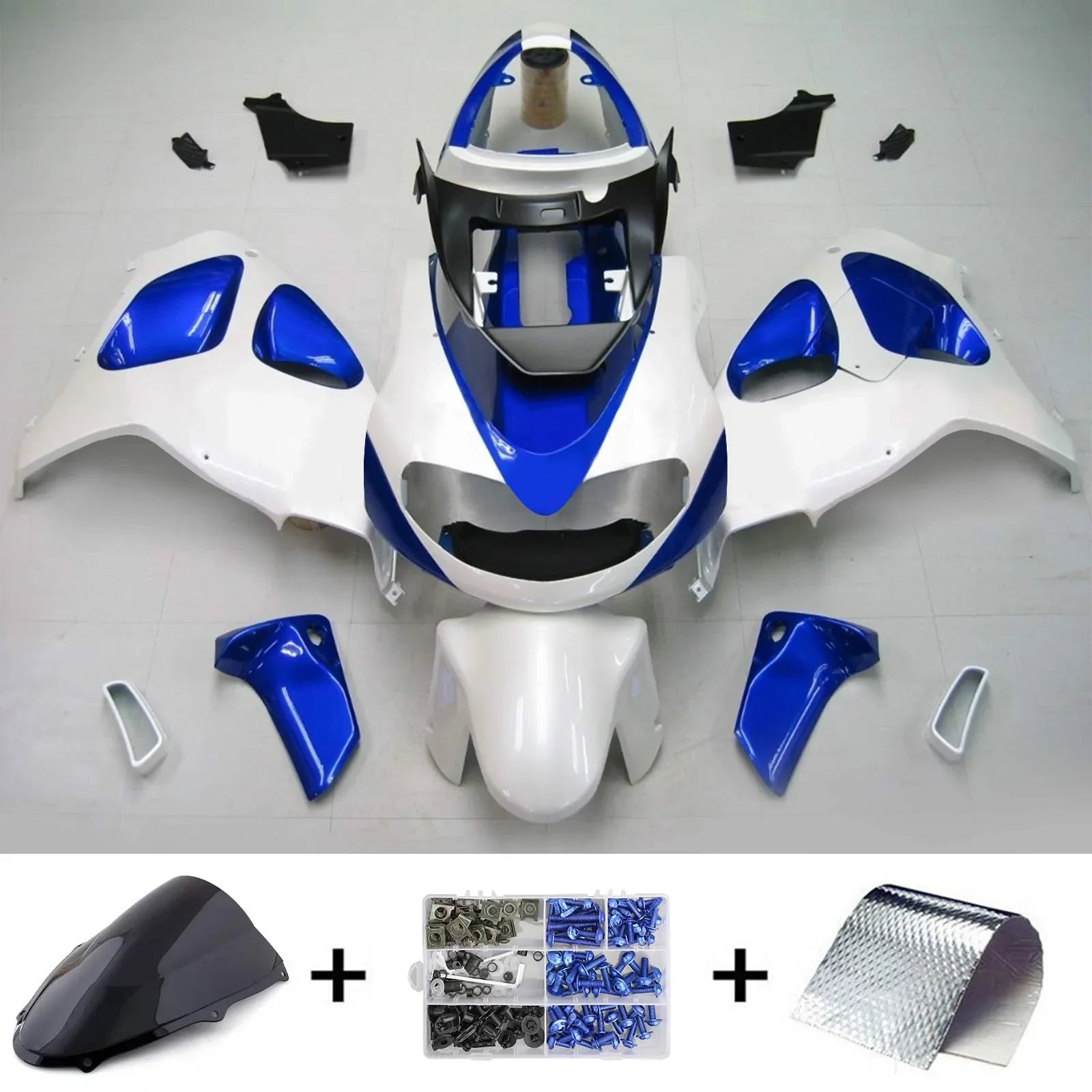 Amotopart Suzuki TL1000R 1998-2003 Kit carenatura carrozzeria in plastica ABS