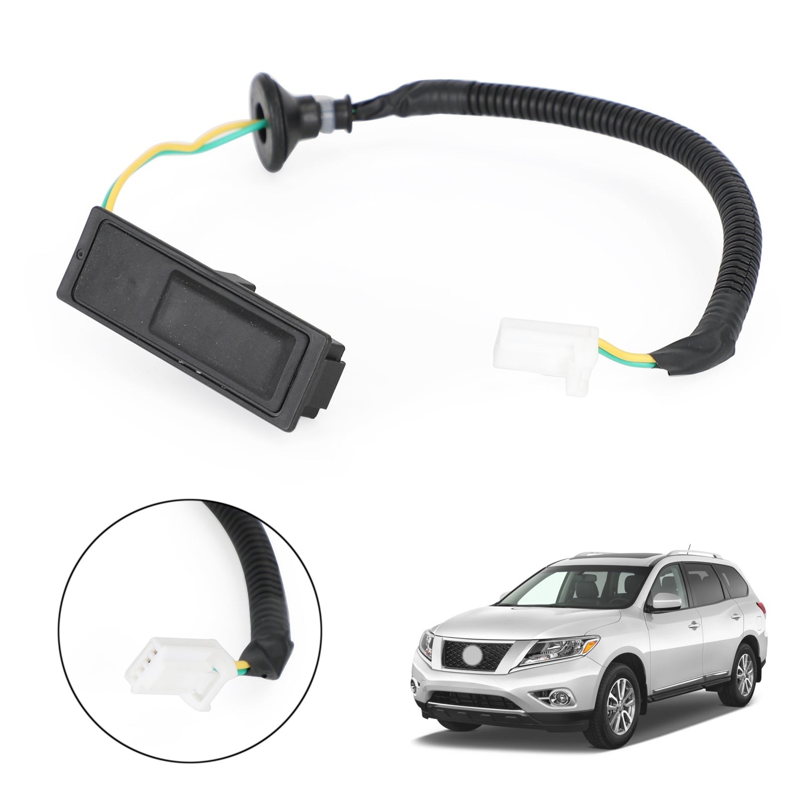 Interrupteur de déverrouillage du couvercle de coffre 25380-3JA0B pour Nissan Pathfinder 2013-2019 253803JA0B générique