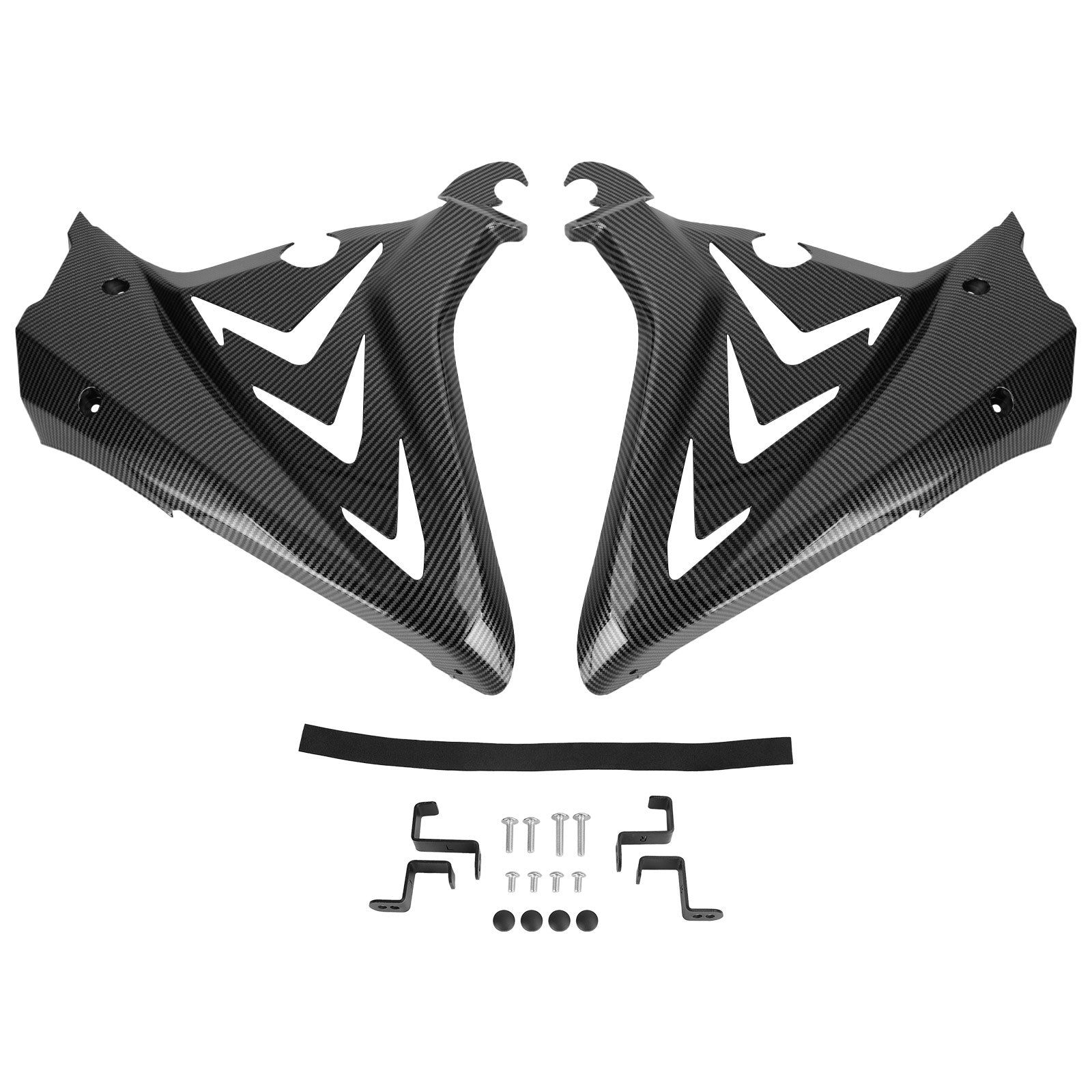 Paneles de cubierta de marco lateral carenados para Honda CBR650R 2019 2020 2021 genérico