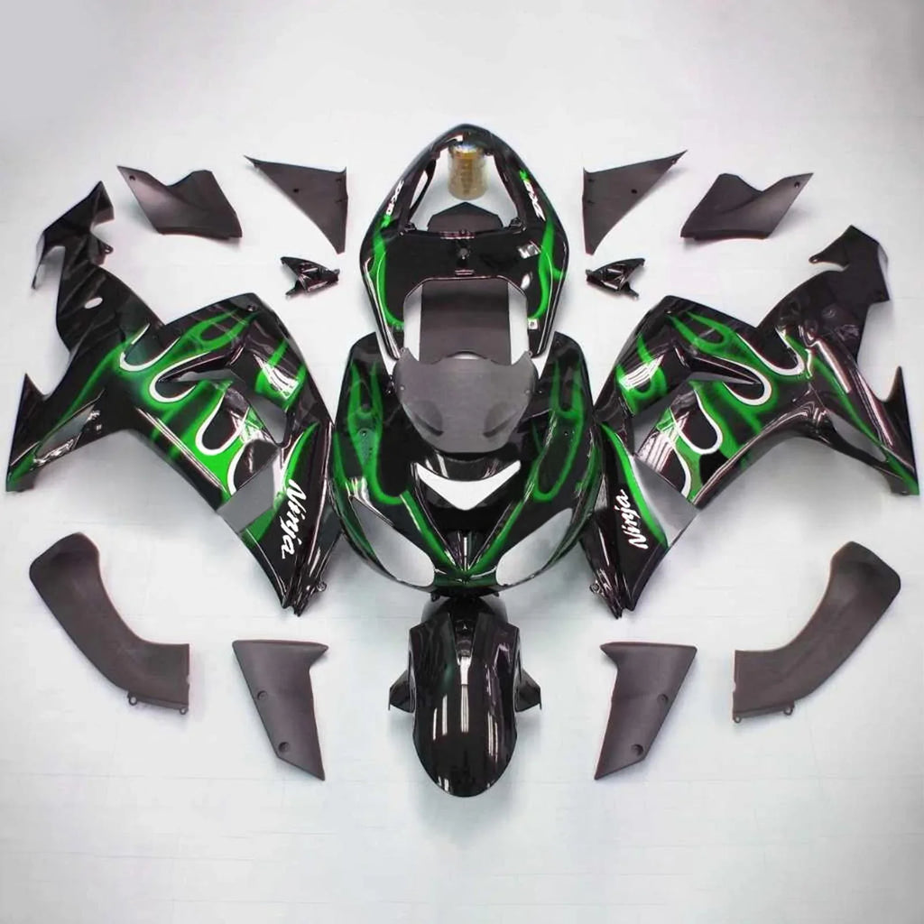 Amotopart Verkleidungsset für Kawasaki ZX10R 2006-2007 Generic