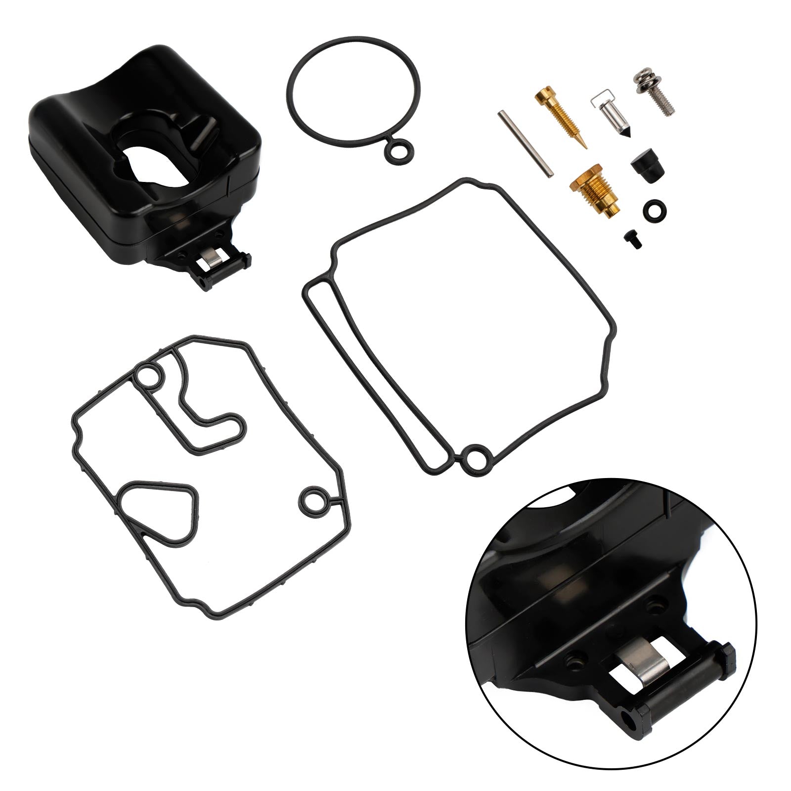 Kit di ricostruzione carburatore adatto per motore fuoribordo Yamaha 2 tempi 40HP 50HP