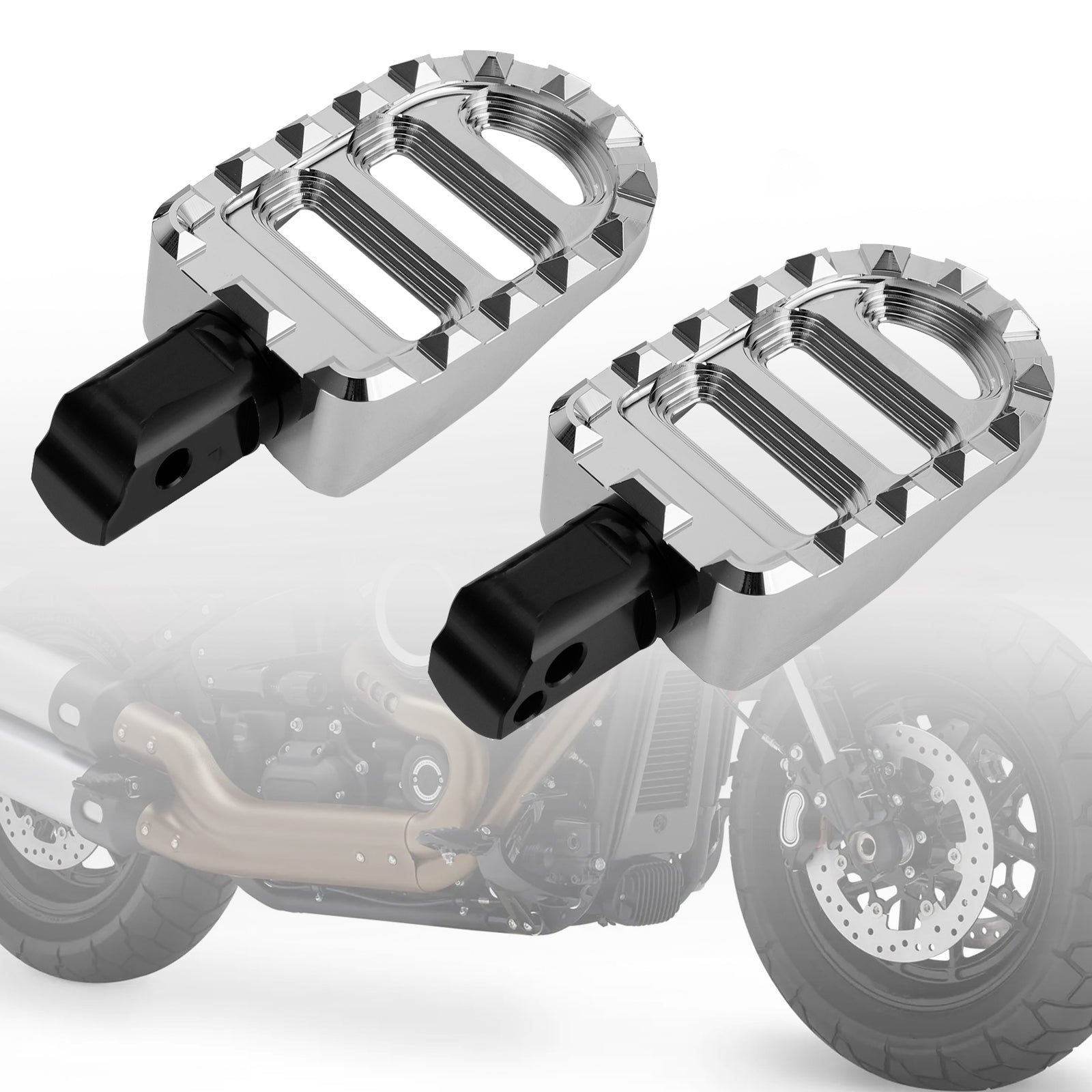 Sportster S Breakout Lower Rider Softail Slim Repose-pieds arrière Repose-pieds