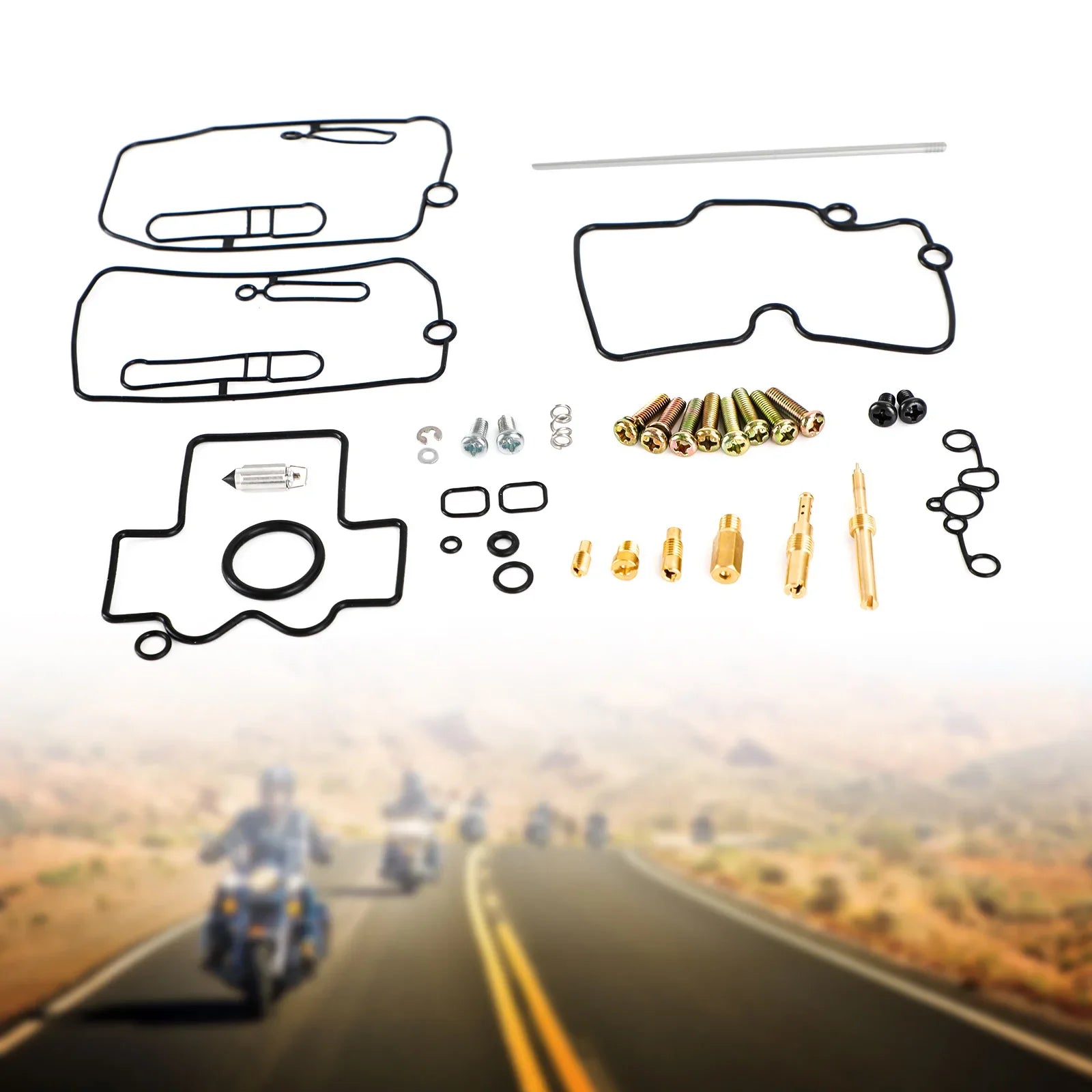 Riparazione del kit di rigenerazione del carb Carburatore per suzuki ltz400 ltz 400 z400 2003-2008 Riparazione del kit di rigenerazione del carb Carburatore per suzuki ltz400 ltz 400 z400 2003-2008