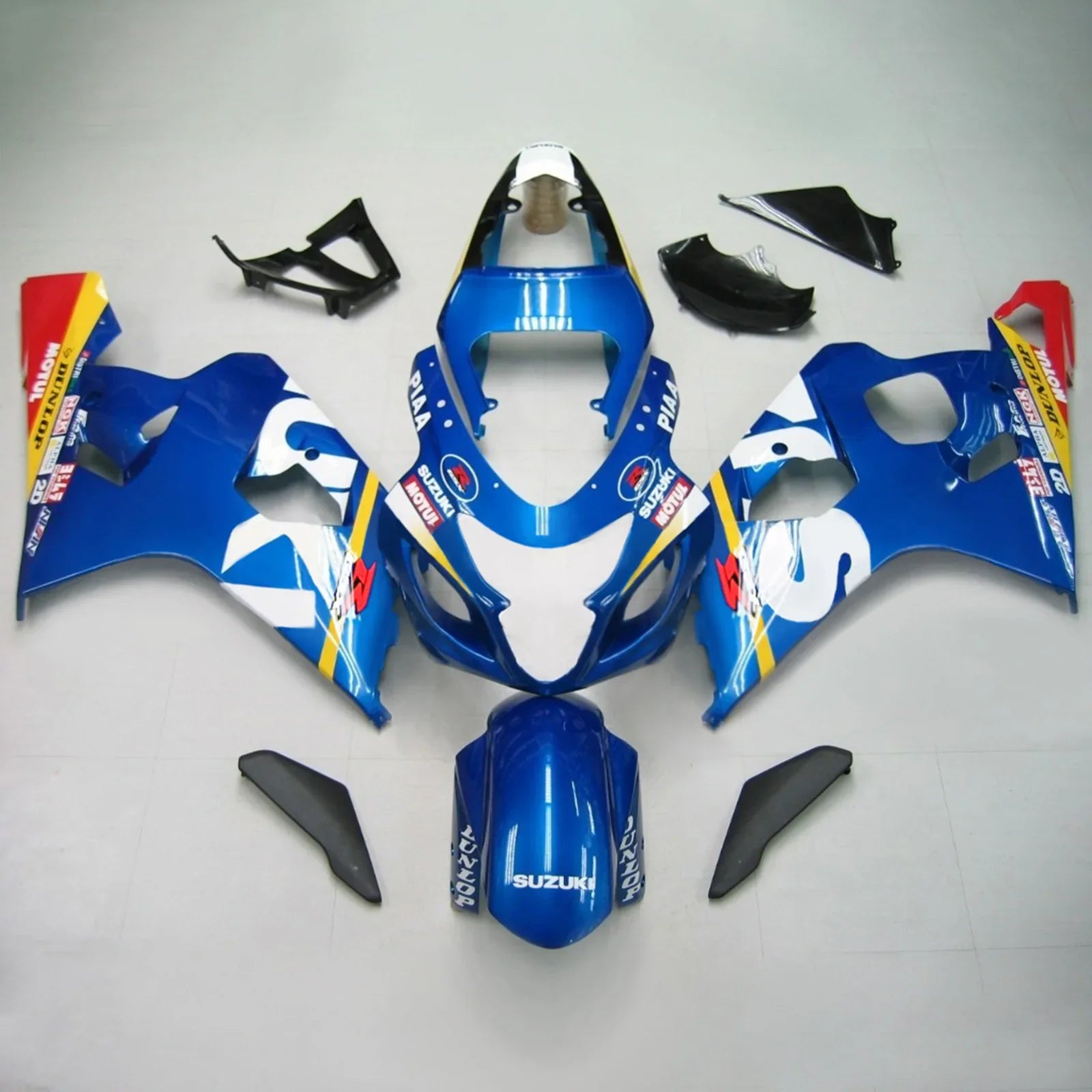 Amotopart Suzuki GSXR 600/750 2004-2005 Kit Carenado Plastico ABS Carroceria