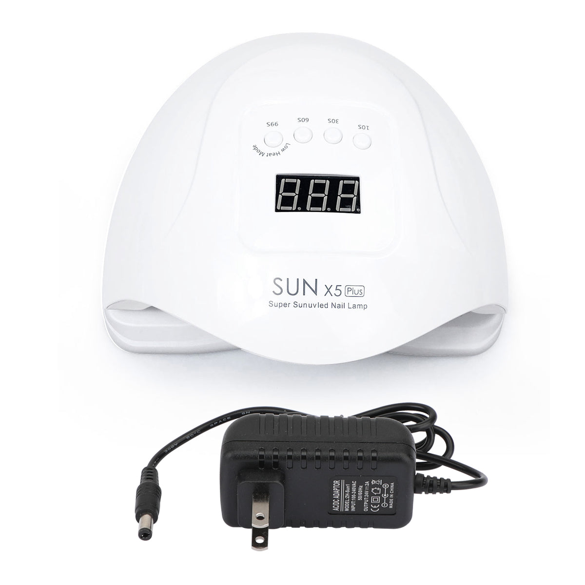 Sèche-ongles UV LED professionnel Gel lampe à polymériser manucure Sun X5Plus 80W US