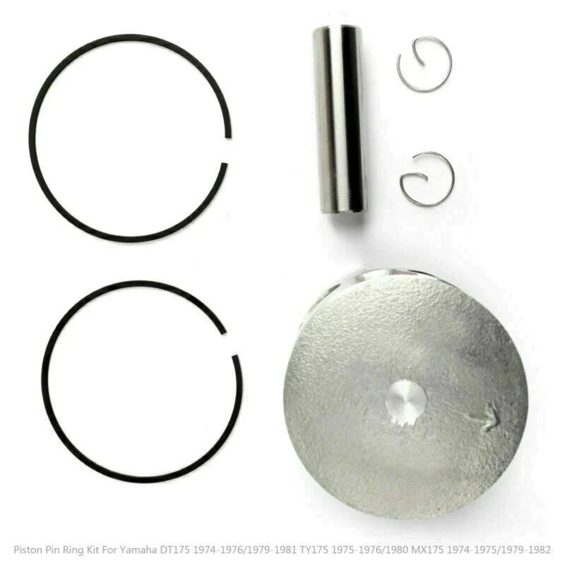 Kit piston STD 66,00 mm 2N5-11610-00 pour Yamaha DT175 YT175 MX175 1974-1982 générique