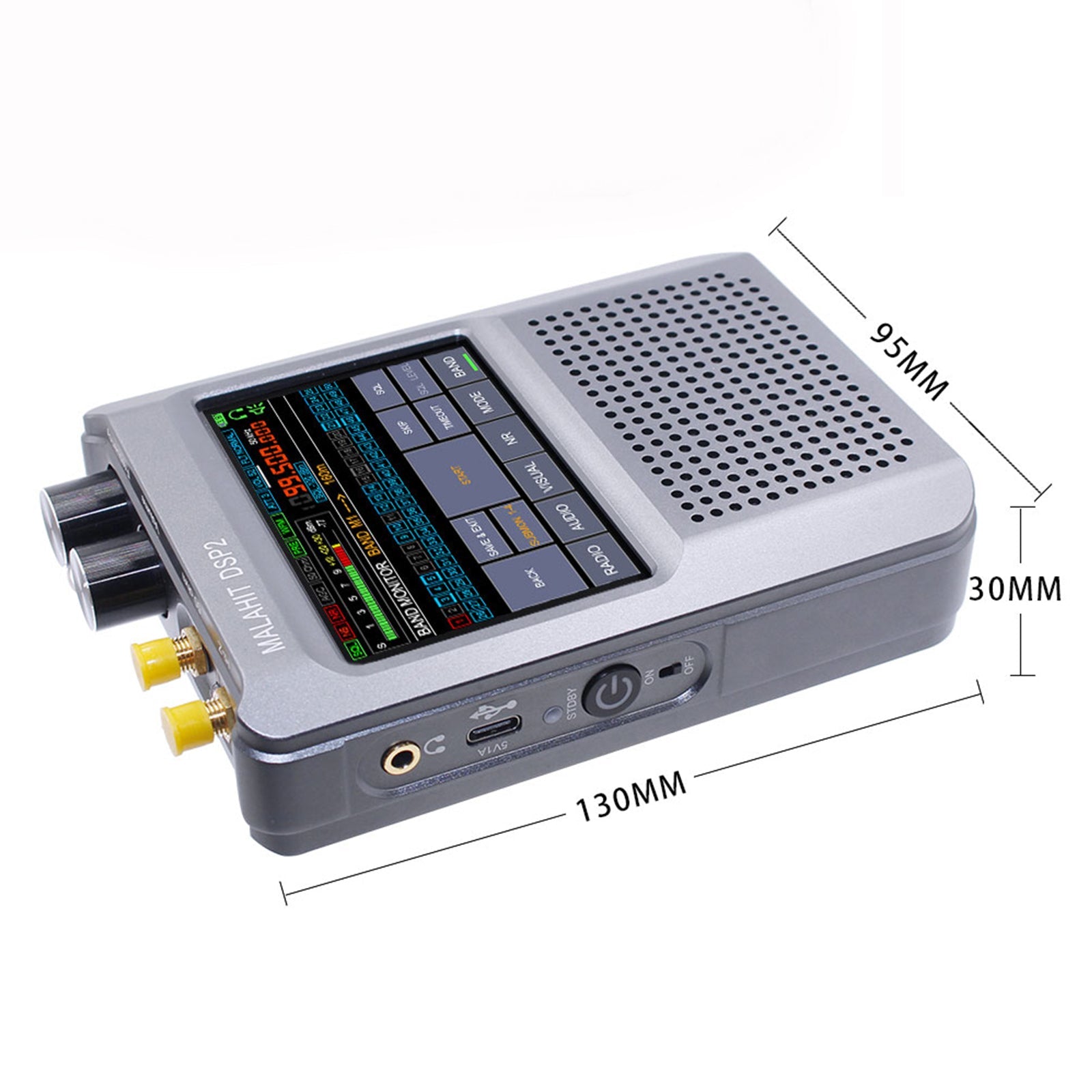 Firmware original autorizado 2.30 Radio receptor Malahit-DSP2 de segunda generación