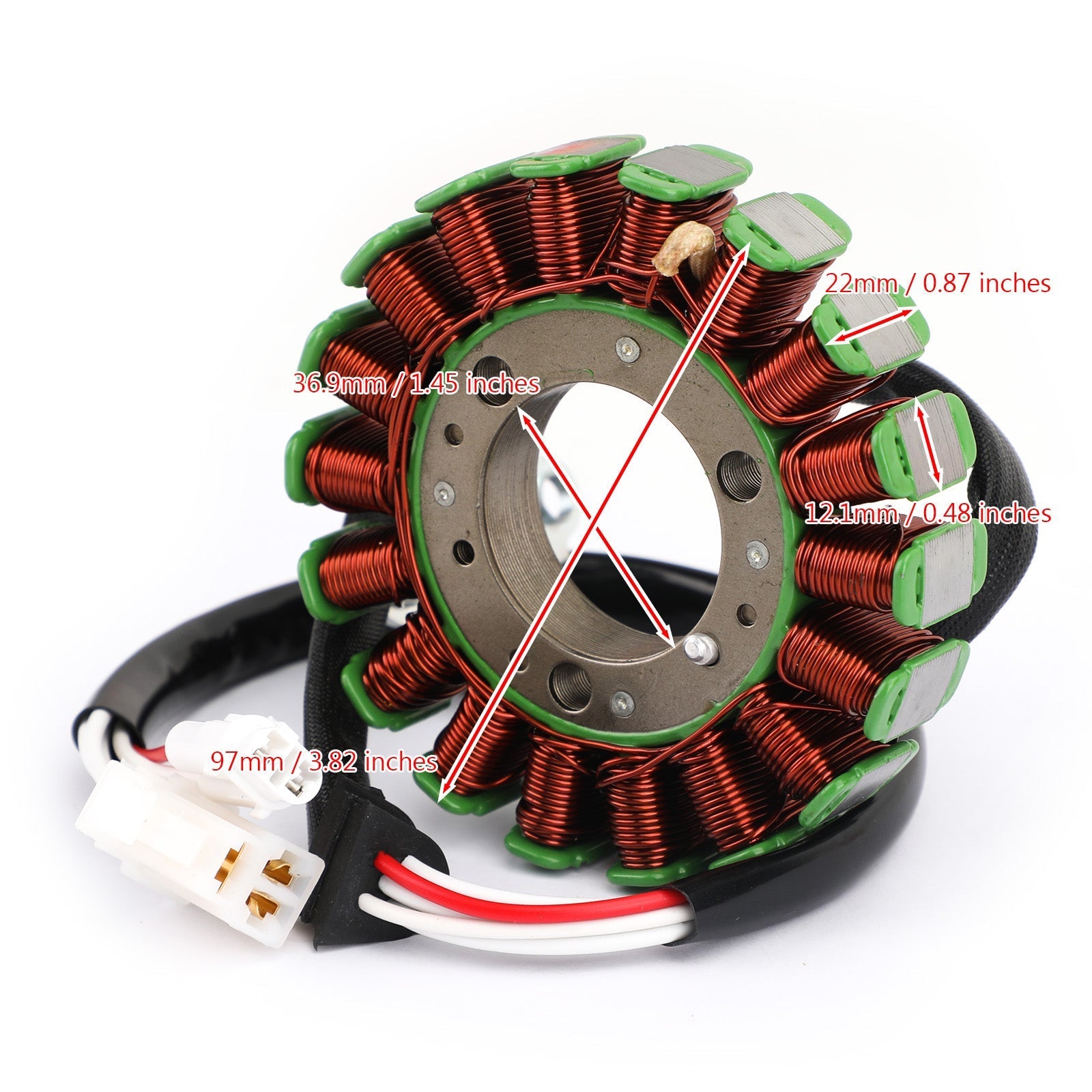 ALTERNATEUR DE GÉNÉRATEUR DE STATOR Fit pour Yamaha XT250 XG250 Tricker 5XT-81410-10-00