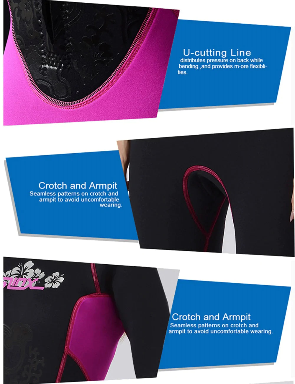 3 mm vrouwen neopreen surfcombinatie van duik full body duiken in triatlon apneu