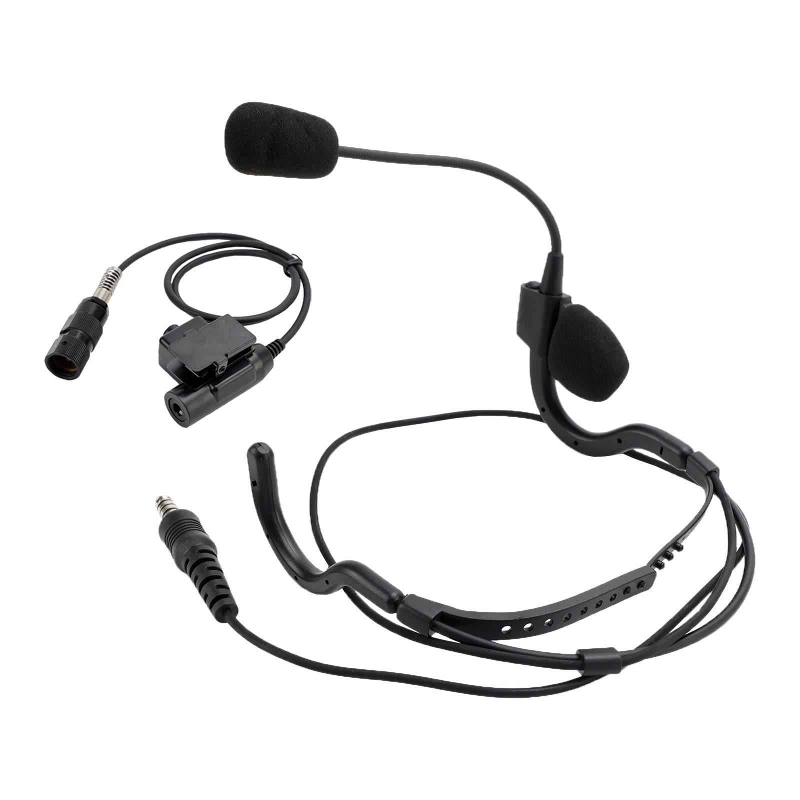 7.1-C8 Achterstekker Tactische Headset 6 Pin U94 PTT voor AN/PRC148 PRC152 U329