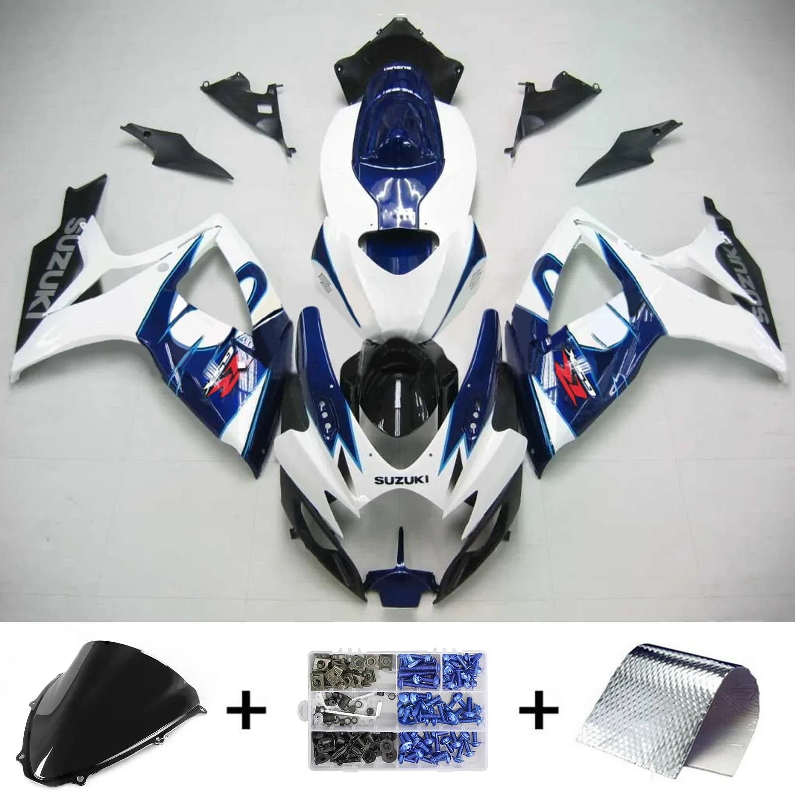 Kit de carénage Amotopart Suzuki GSXR 600/750 2006-2007