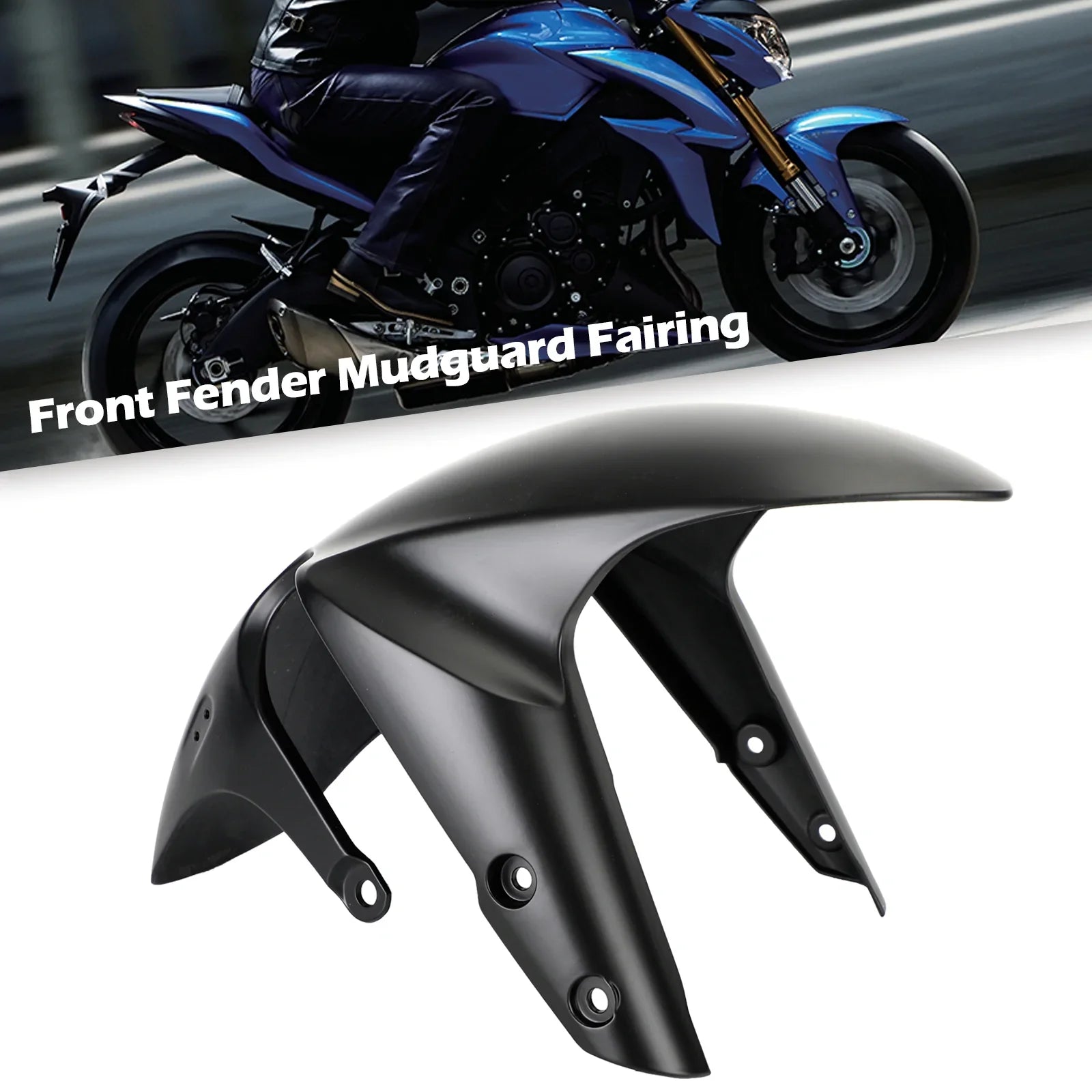 Guardabarros delantero Hugger carenado de parabrisas para Suzuki GSX-S750 2017-2021 genérico