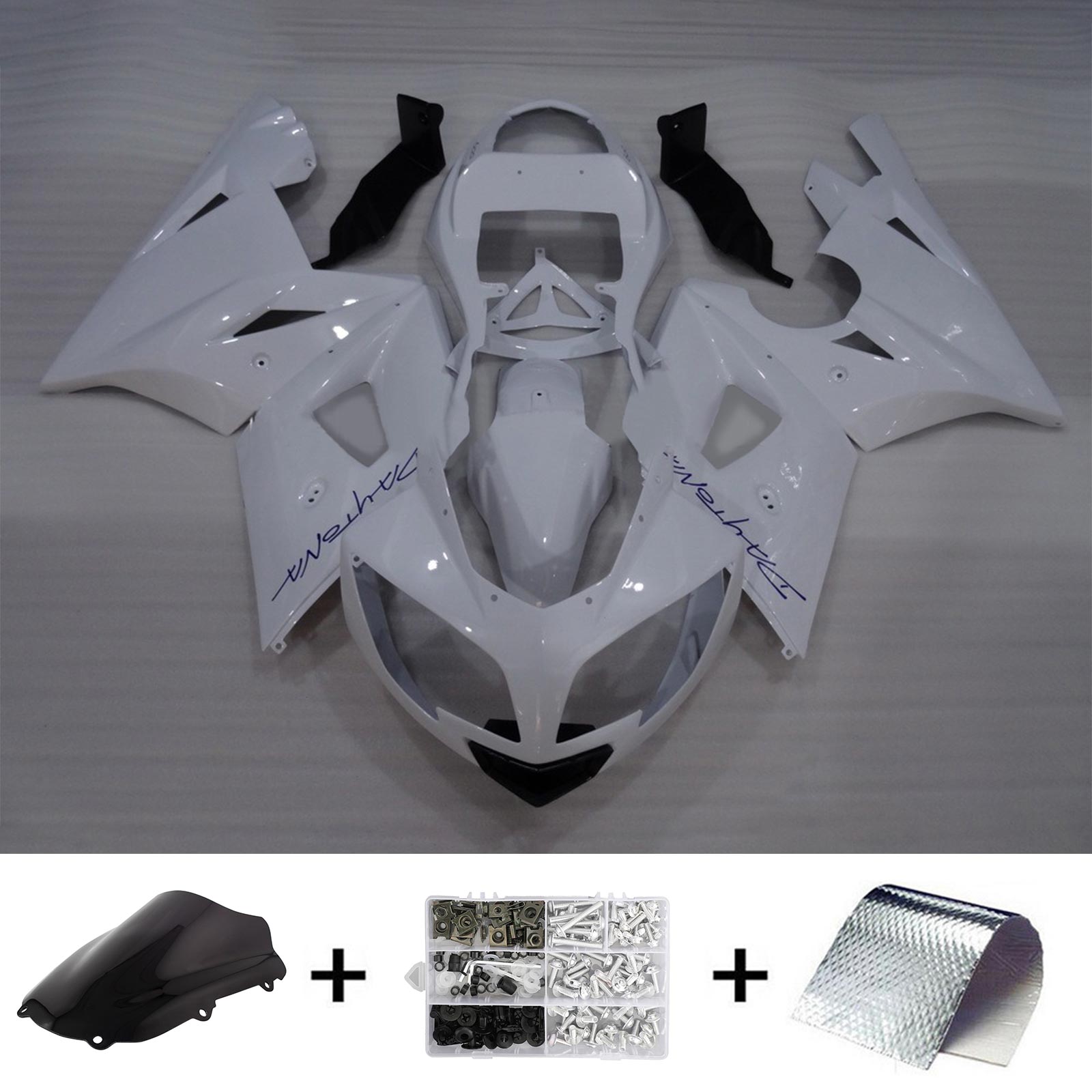 Kit de carénage Amotopart 2002-2005 Triumph Daytona 600