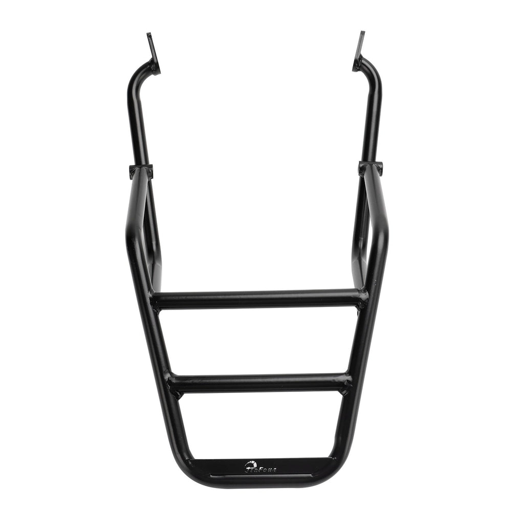 Porte-bagages Arrière Noir Pour Royal Enfield Meteor 350 - Acier, Montage Facile - Accessoire Moto Pour Transport