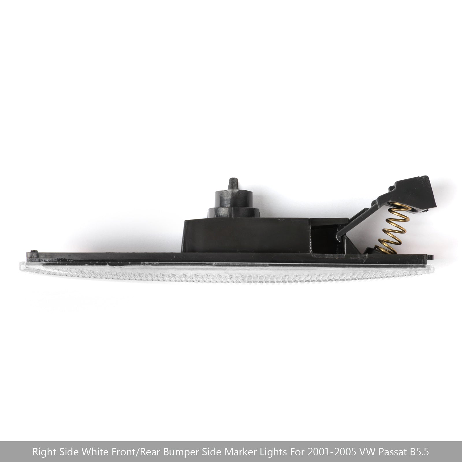 Luces de marcador laterales de parachoques delantero derecho blanco para VW Passat B5.5 genérico 2001-2005