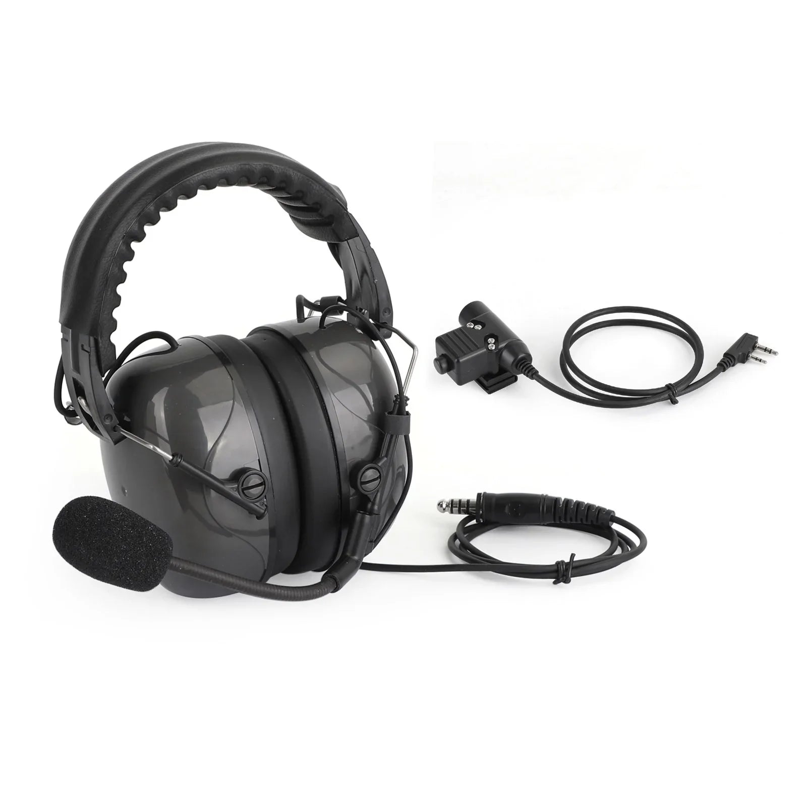 Casque antibruit réglable pour Kenwood BaoFeng TK3107 TK3207