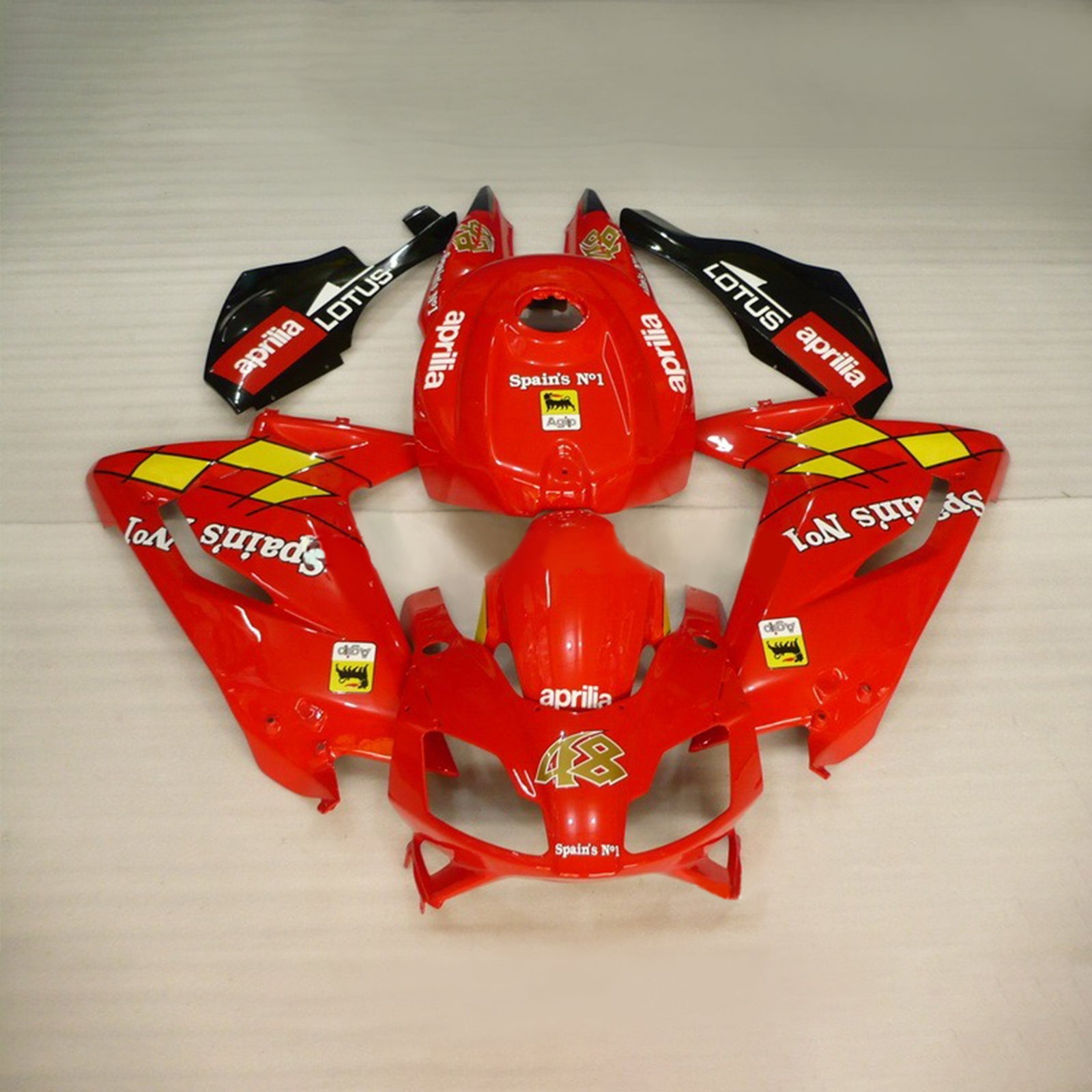 Kit de carénage Amotopart 2006-2011 Aprilia RS125