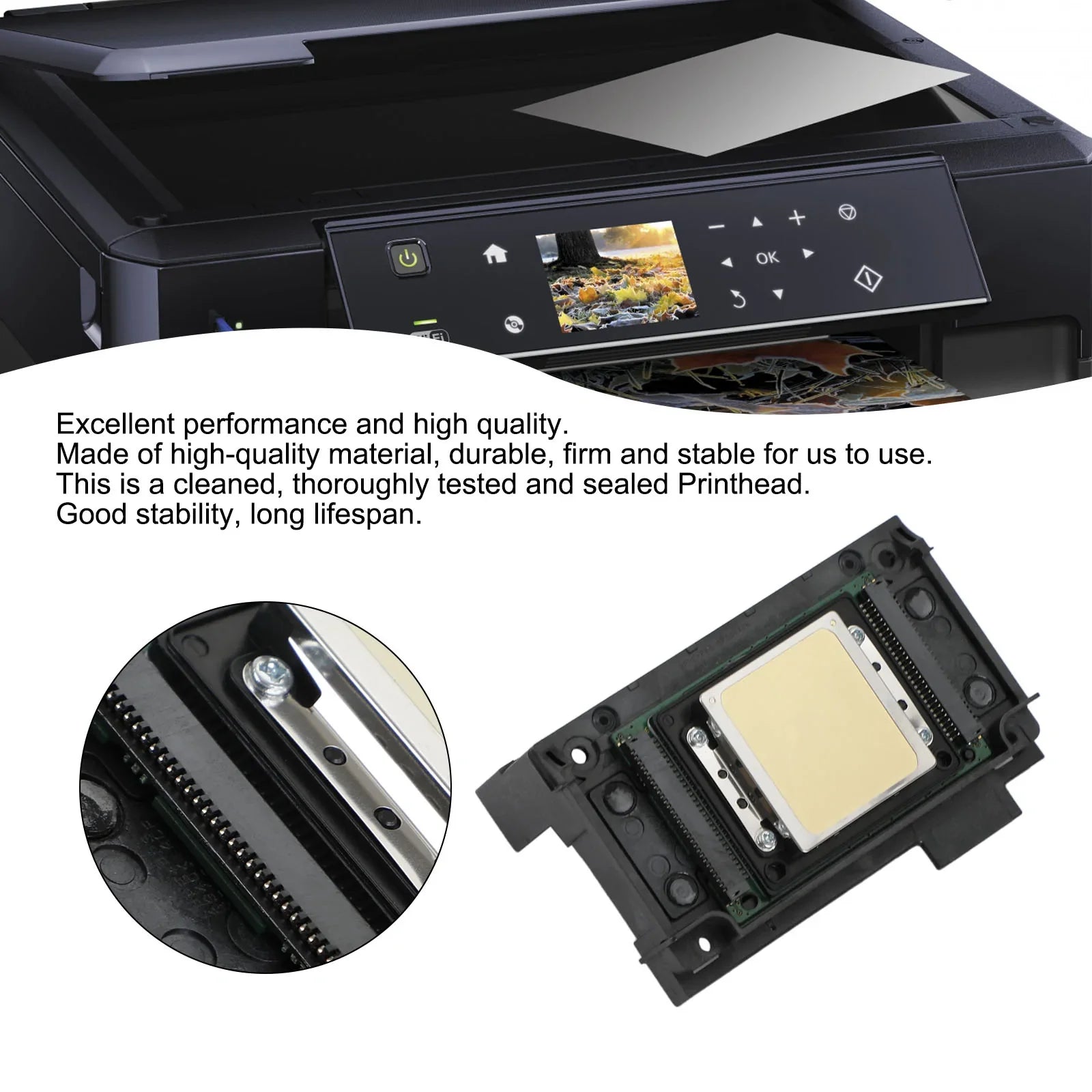 Testina di stampa adatta per Epson XP600/XP601/XP950/XP820 FA09050 a colori
