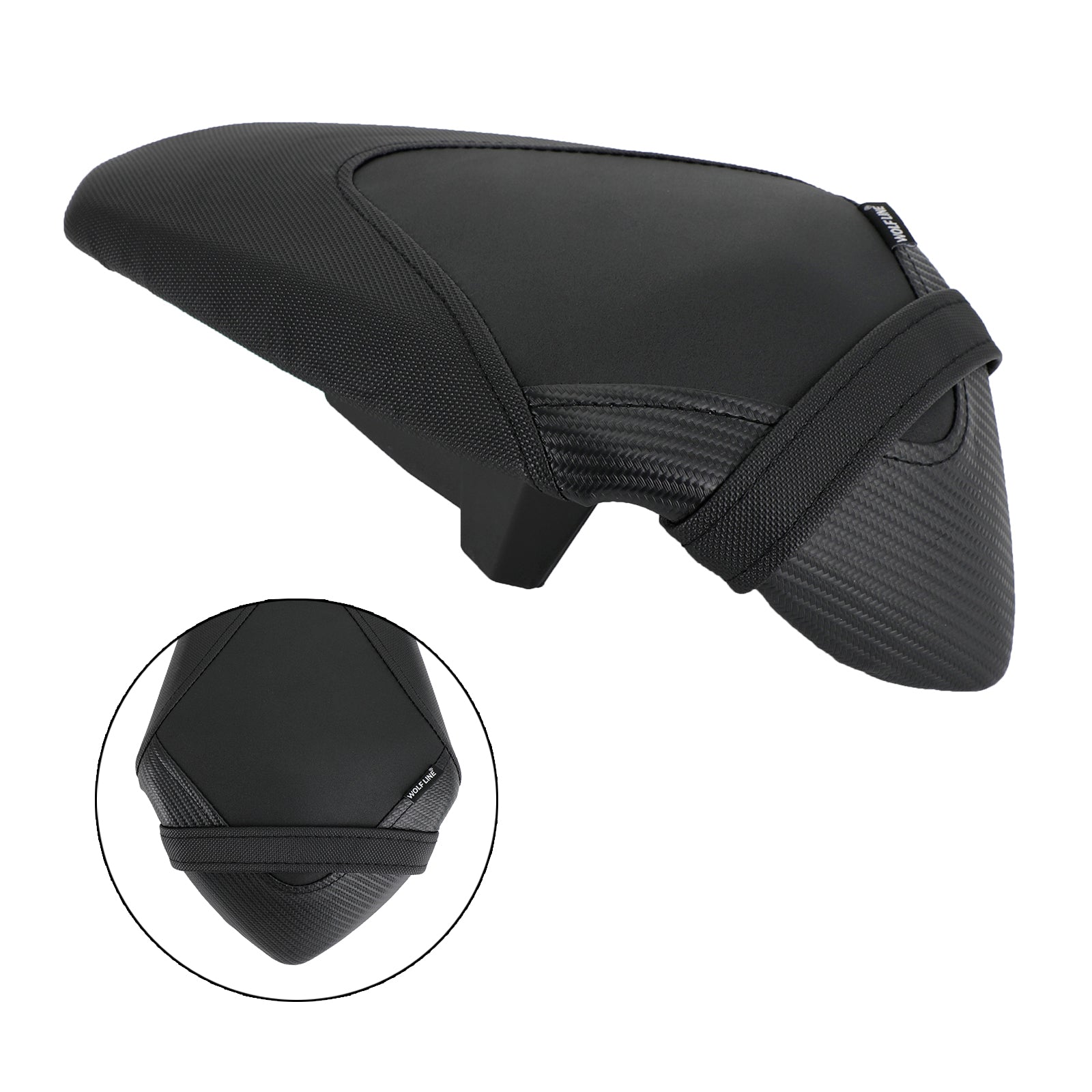 2018-2022 Kawasaki ninja 400 z400 cuscino del passeggero posteriore addensato PU piatto