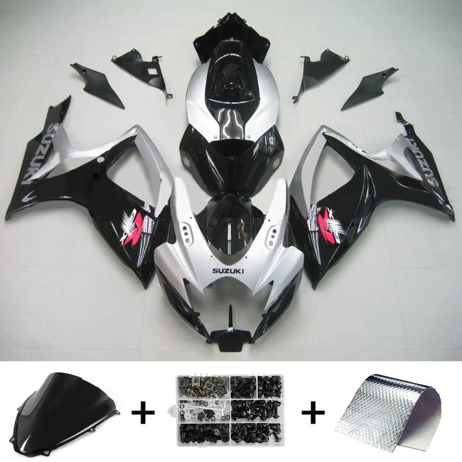 Kit de carénage Amotopart Suzuki GSXR 600/750 2006-2007