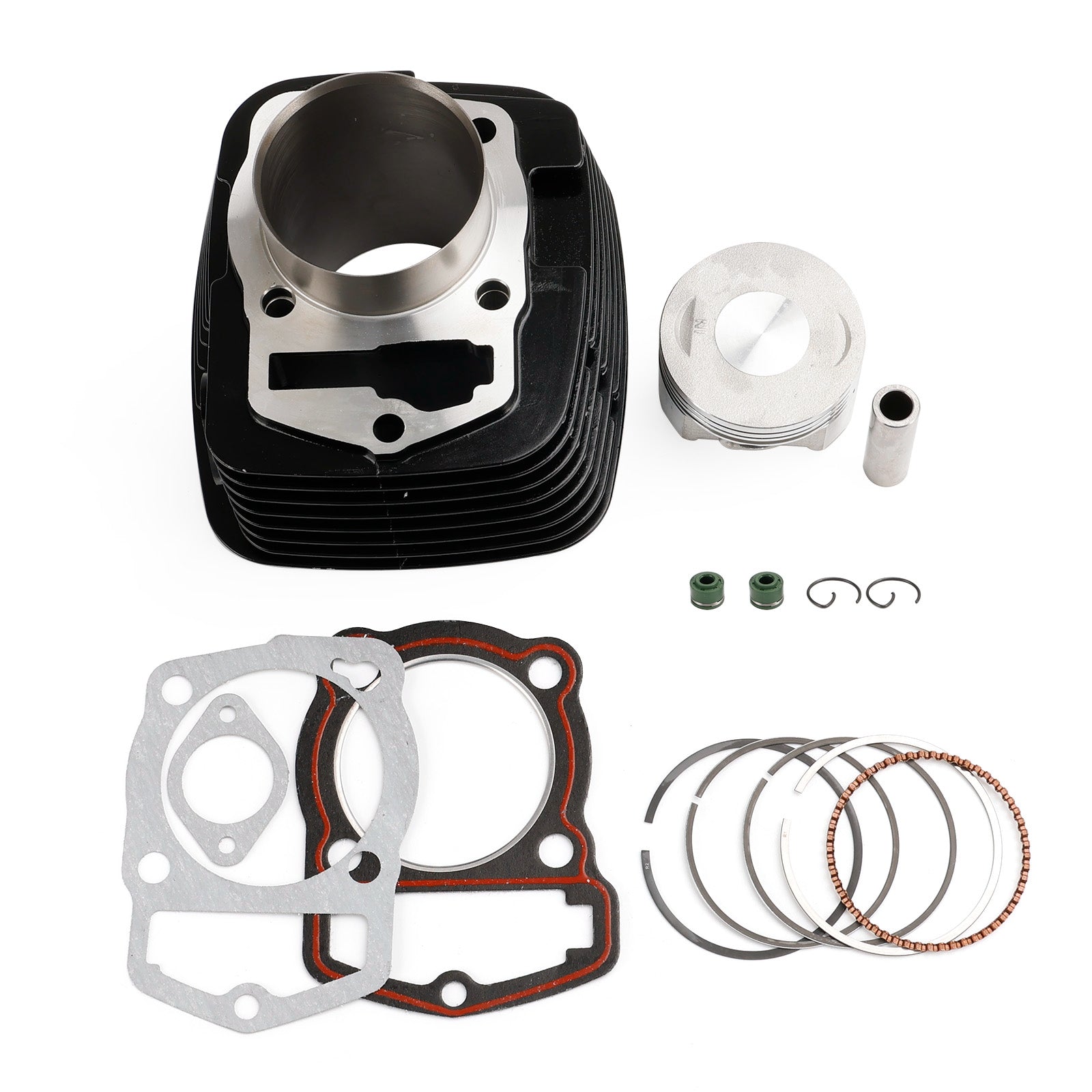 Kit cilindro 250cc 65,5mm Per Italika 250Z / Negro - Spinotto 15mm - 2014-2019