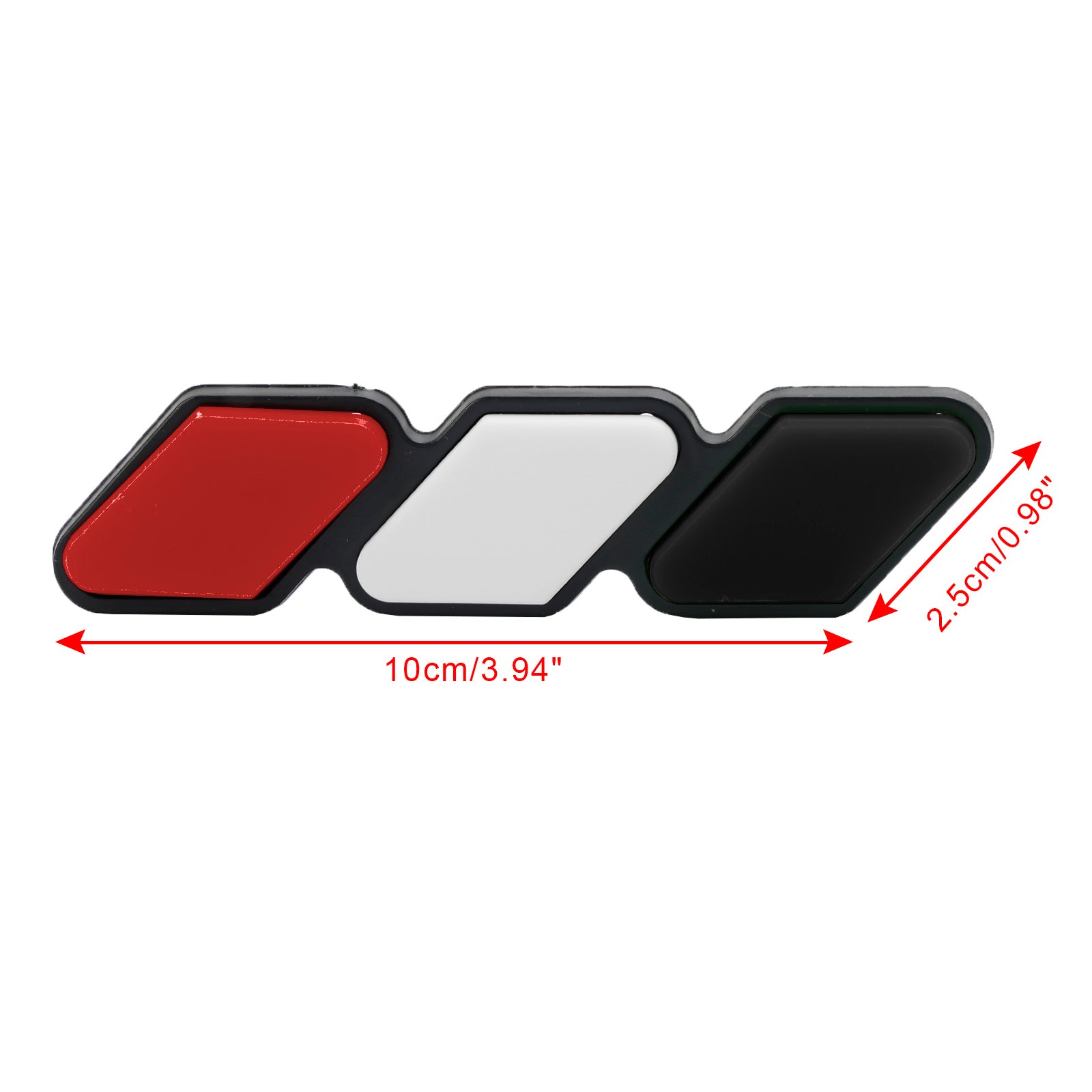 Badge de calandre tricolore, emblème de voiture, accessoires pour Toyota Tacoma TRD Tundra RAV4