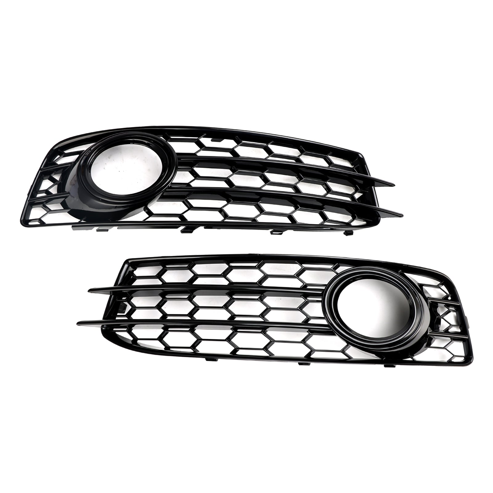 Audi A3 8P S-Line 2009-2012 Couverture de grille de phare antibrouillard de pare-chocs avant en nid d'abeille