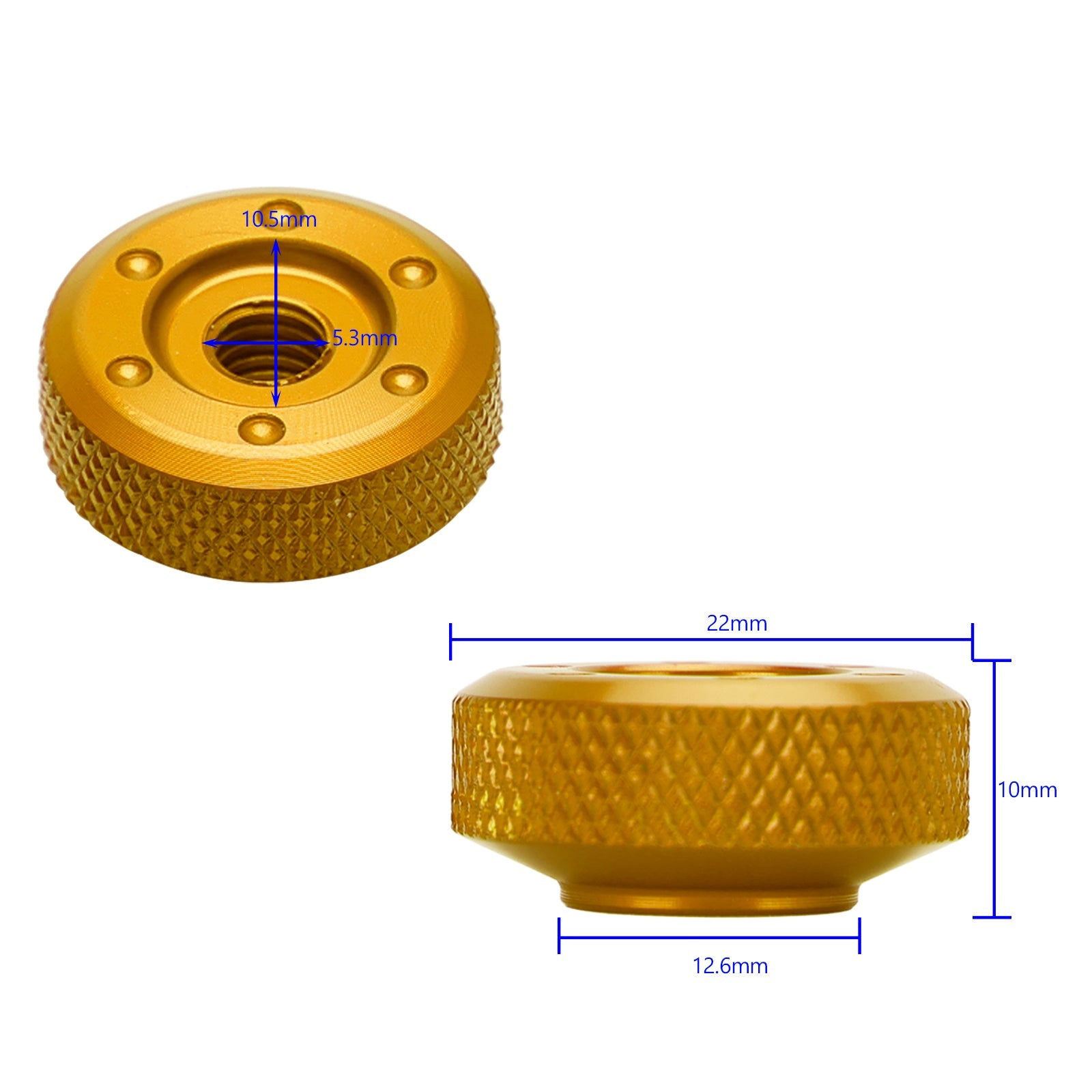 Dadi tendicatena in alluminio per Honda Grom 125 MSX Monkey Z125 Dax ST125 Trail