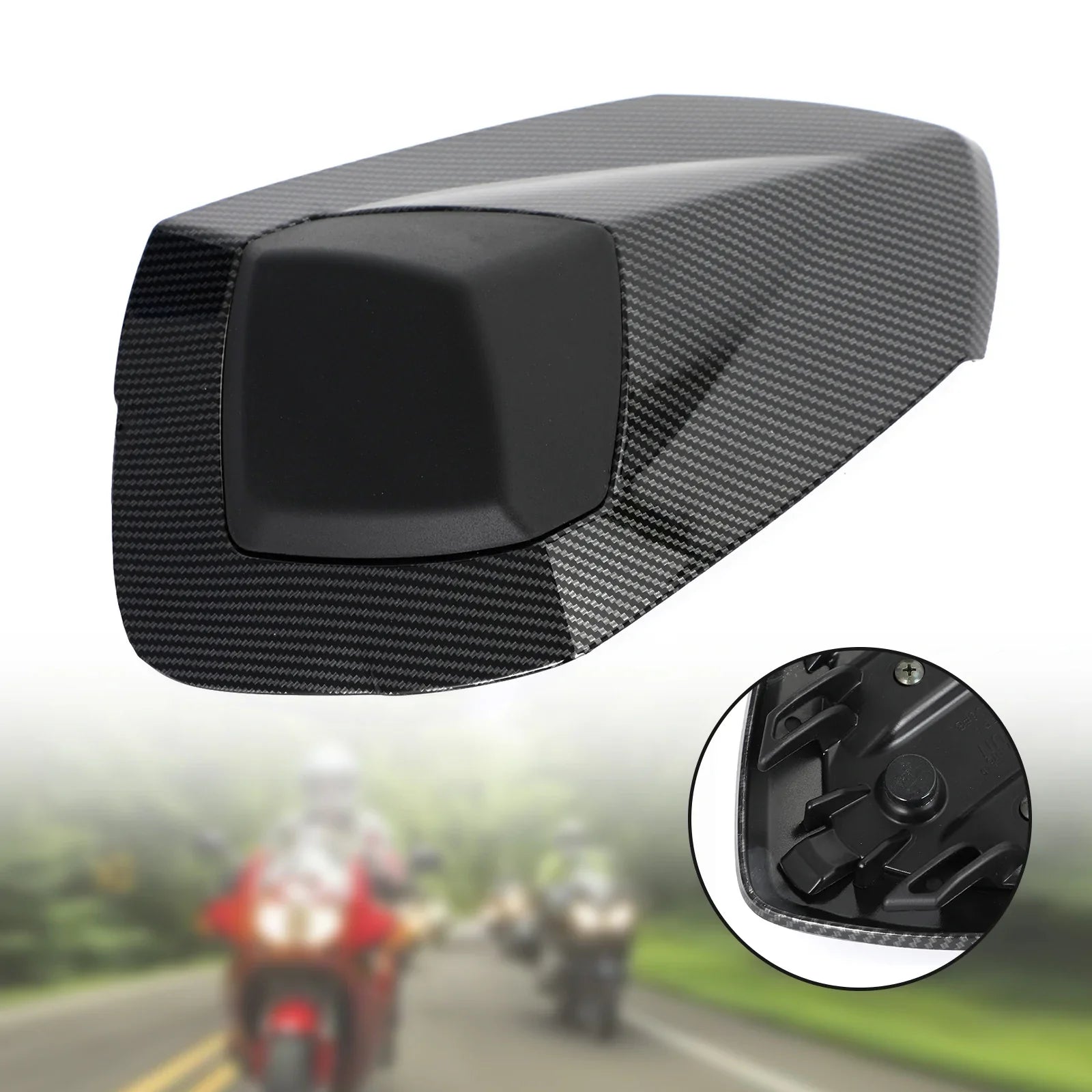 Couverture de capot de carénage de siège arrière pour Speed Triple RS 1050 2018-2021 générique