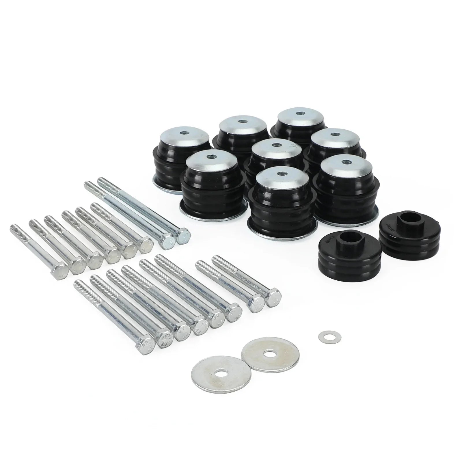 Kit boccole di montaggio cabina carrozzeria KF04060BK per Ford F250 F350 Super Duty 2/4WD 08-16 generico