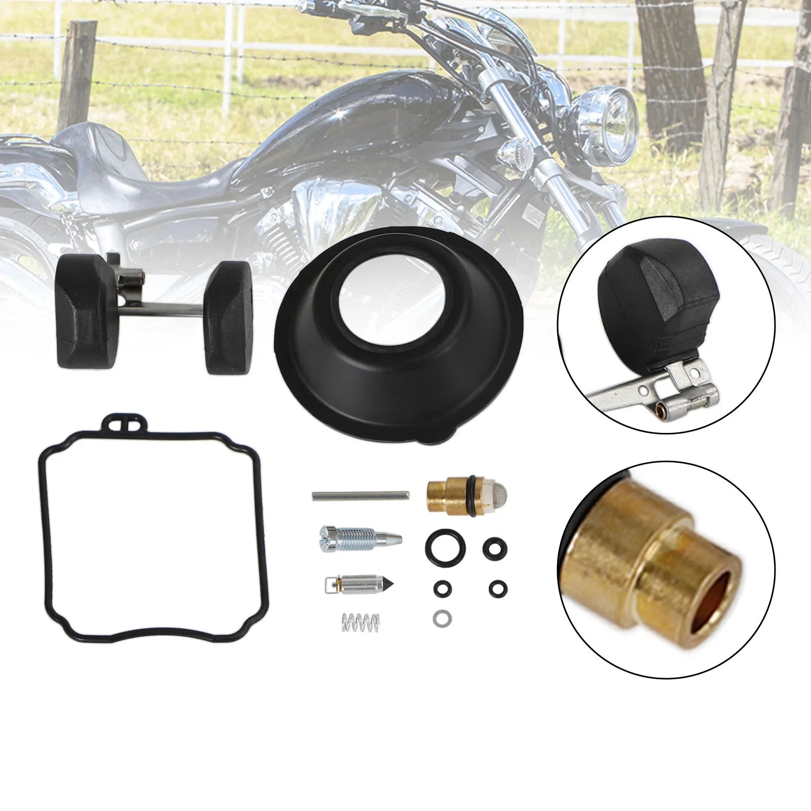 Kit de réparation de carburateur Yamaha XV250 Virago XVS650 V-STAR