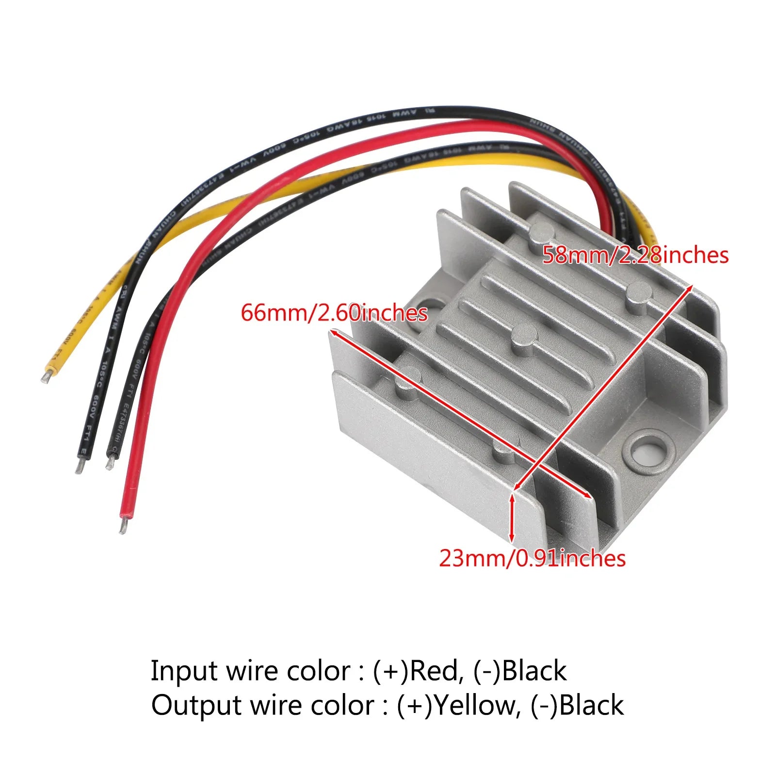 Módulo reductor DC/DC Buck 24V a 19V 5A Regulador convertidor de fuente de alimentación