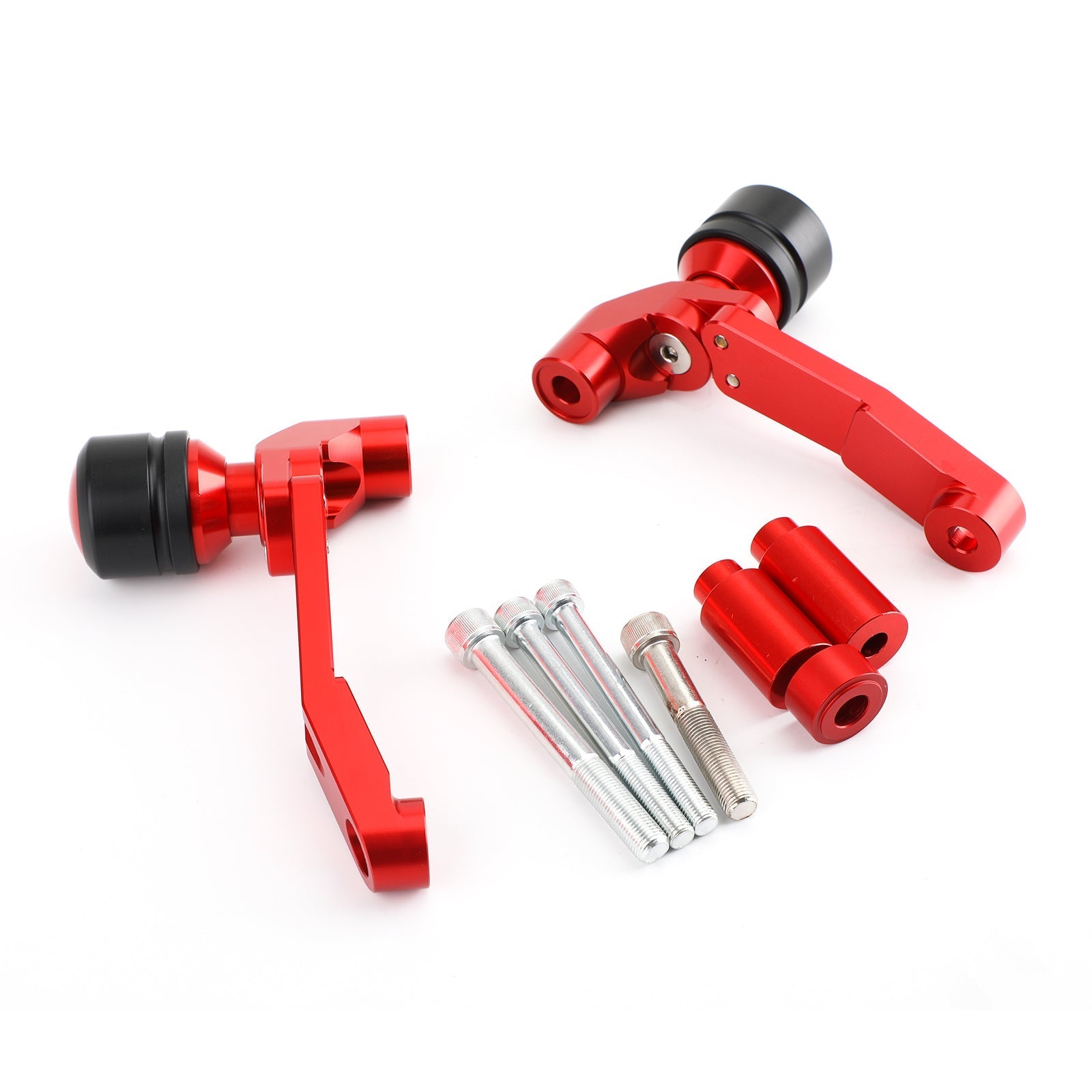 Kit de protectores de choque de chasis de motor para Honda CB650R 2019-2021 rojo genérico