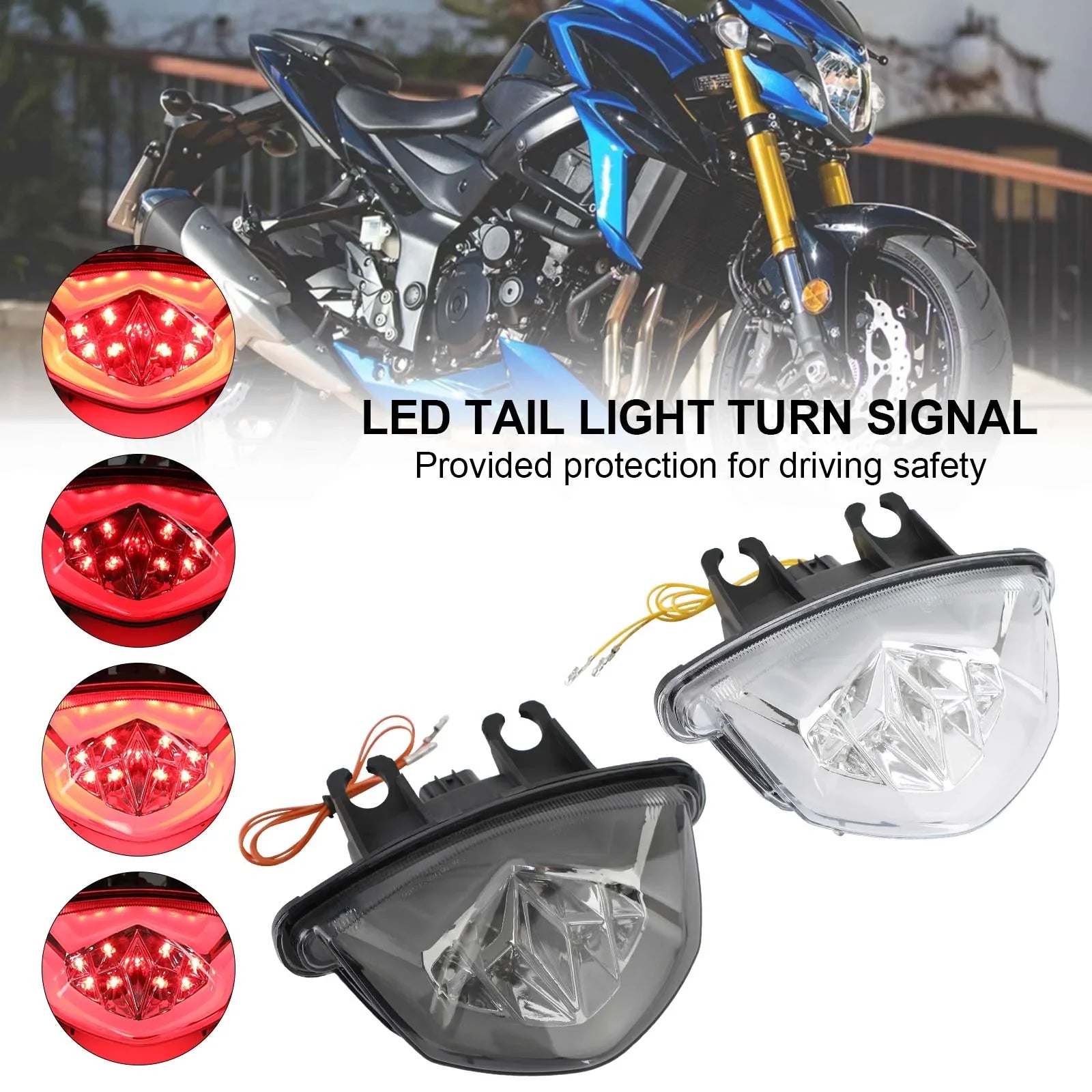 LED-takavalon suuntavilkku Suzuki GSXS 1000 F GSX-S 750 Z 2017-2021 Generic