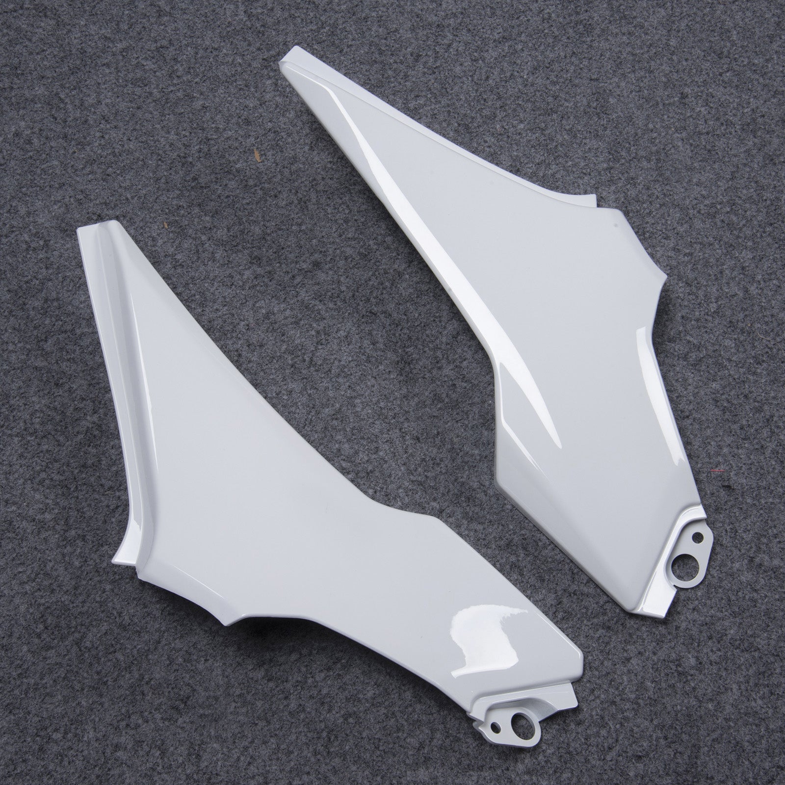 Amotopart Carénage pour Kawasaki Z900 2017-2019 Blanc Injection Plastique ABS Carrosserie Générique