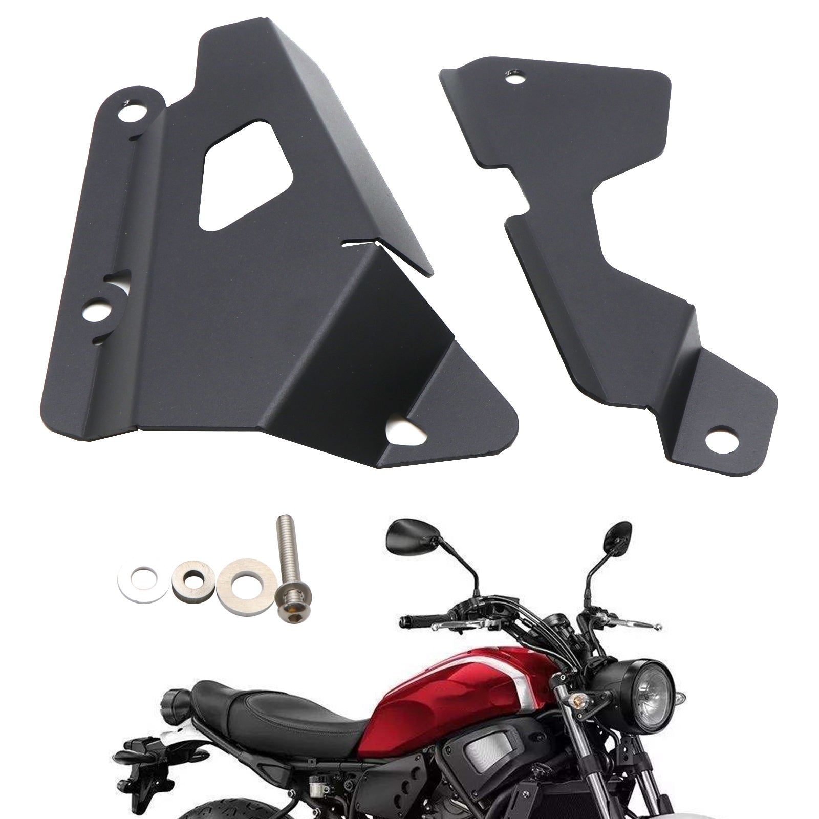 Couvercle de protection de réservoir de frein arrière de moto adapté pour YAMAHA XSR 700 2015-2020 générique