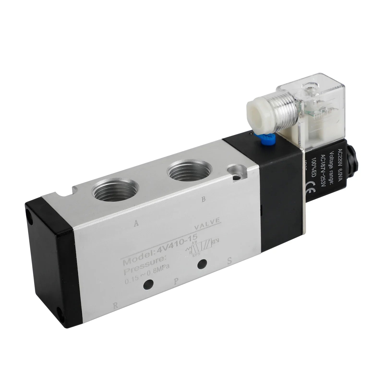 Électrovanne Pneumatique Manuelle 2 Positions 5 Voies - Modèles 4H210-06/08, 4H310-08/10, 4H410-15 - 13