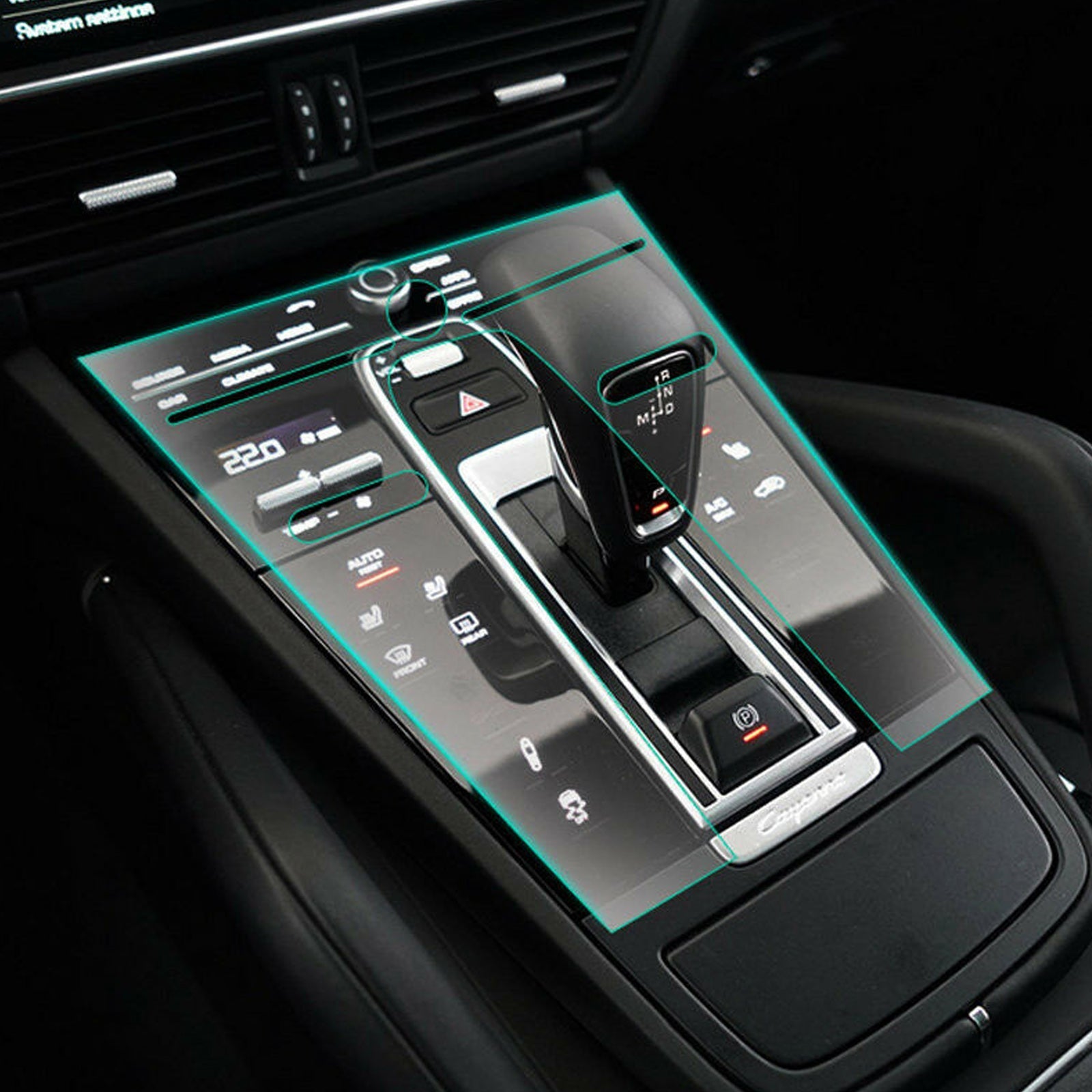 Protège-écran en film pour TPU Navigation pour Porsche Cayenne 2.9T 3.0T 2018-2022 - Protégez votre écran de navigation avec style