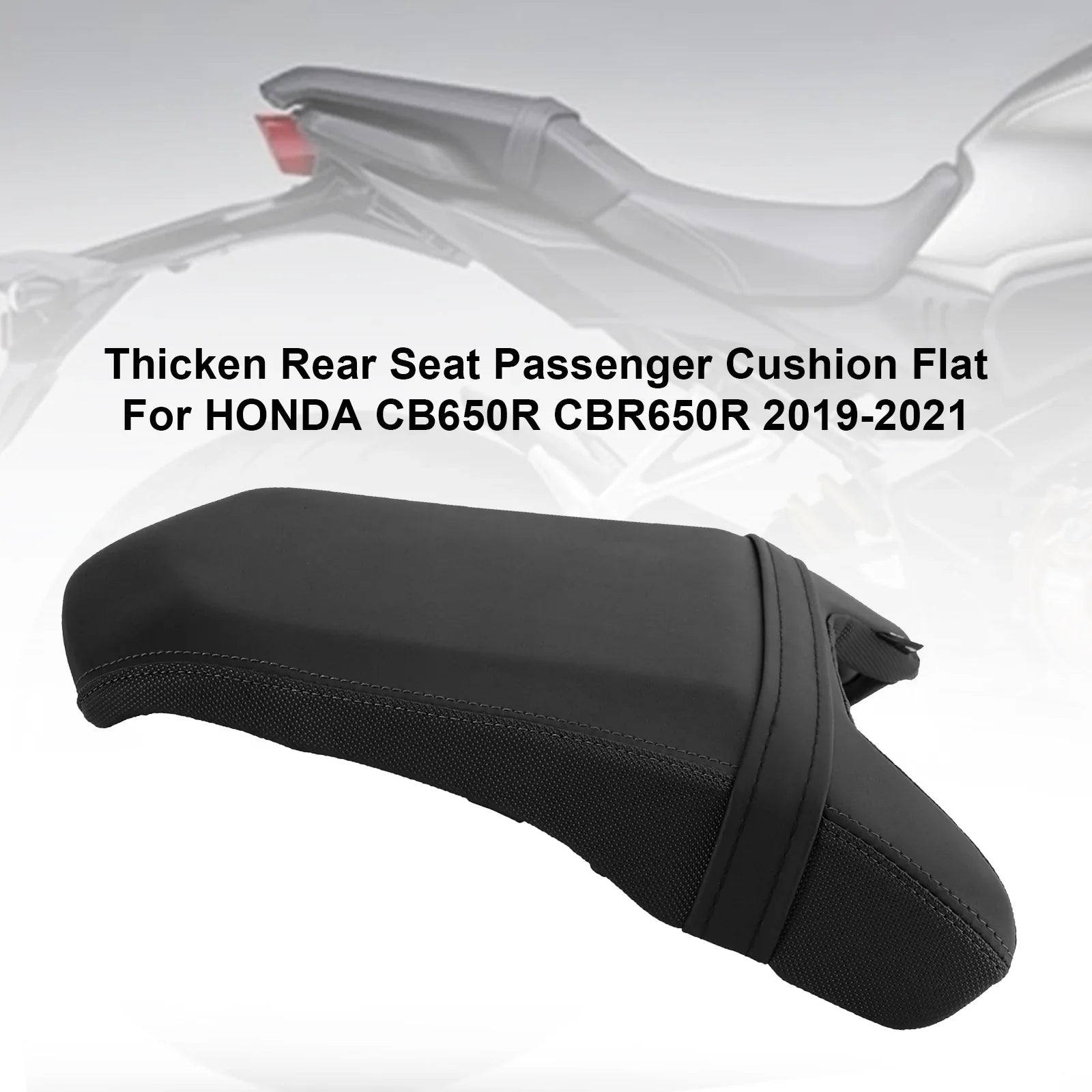 Épaissir Le Coussin Siège Arrière Passager Pour HONDA CB650R CBR650R 2019-2021