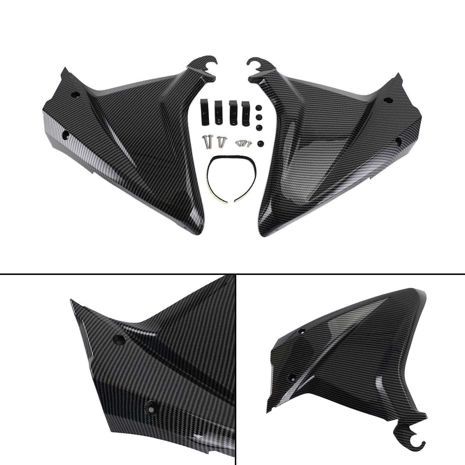 Panneaux de couverture de cadre latéral garniture carénages capots pour Honda CBR650R 2019-2021 générique