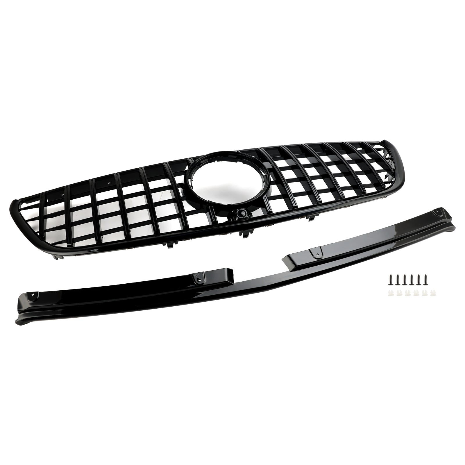 Grille de pare-chocs avant noir brillant Mercedes Vito W447 2015-2019 GT Stlye