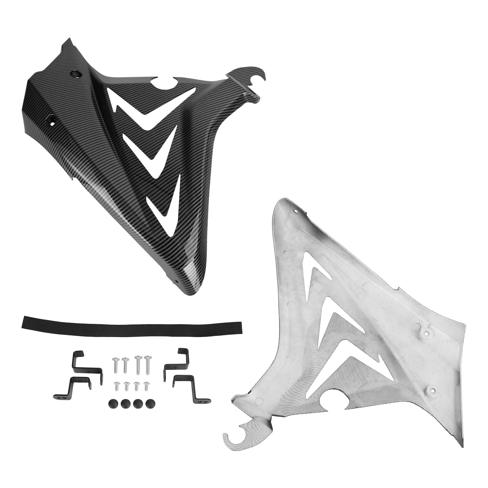 Panneaux de couverture de cadre latéral carénages capots pour Honda CBR650R 2019 2020 2021 générique