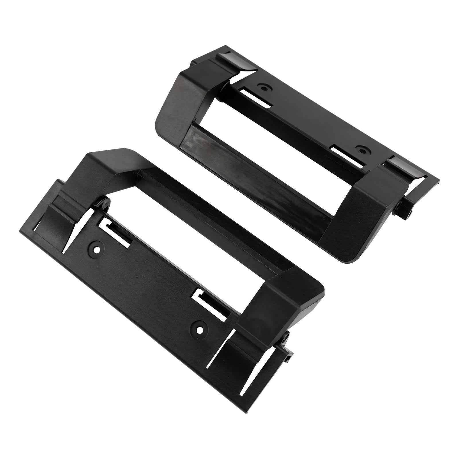 Soporte de manija de puerta de refrigerador RV, Hardware negro para Dometic 3316882900, 2 uds.