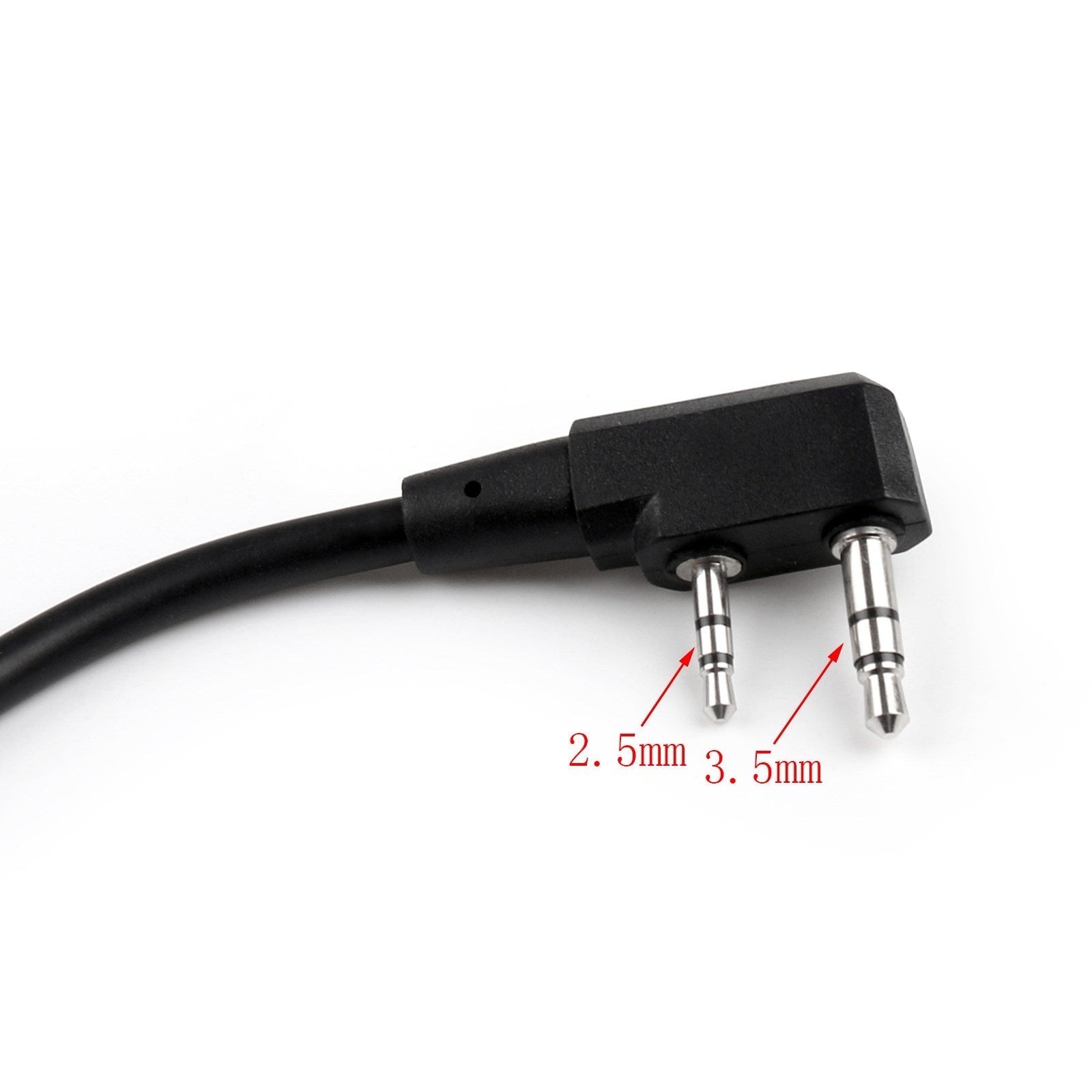 Micro-casque micro gorge adapté pour TK3107 TK3207 TK3160 BaoFeng UV5R UV-82